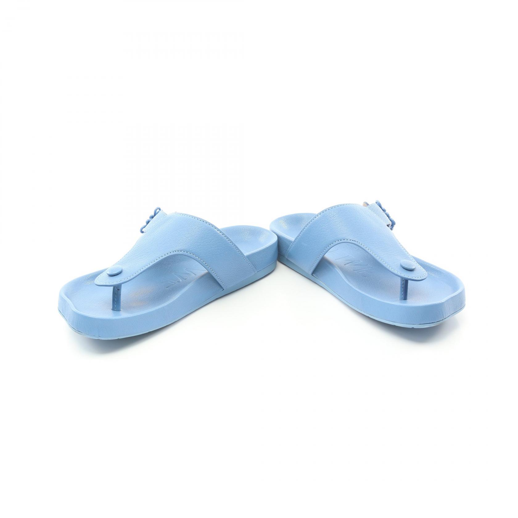 LOEWE Ease to Post Sandals shoes #37 leather Blue Used | eBay
