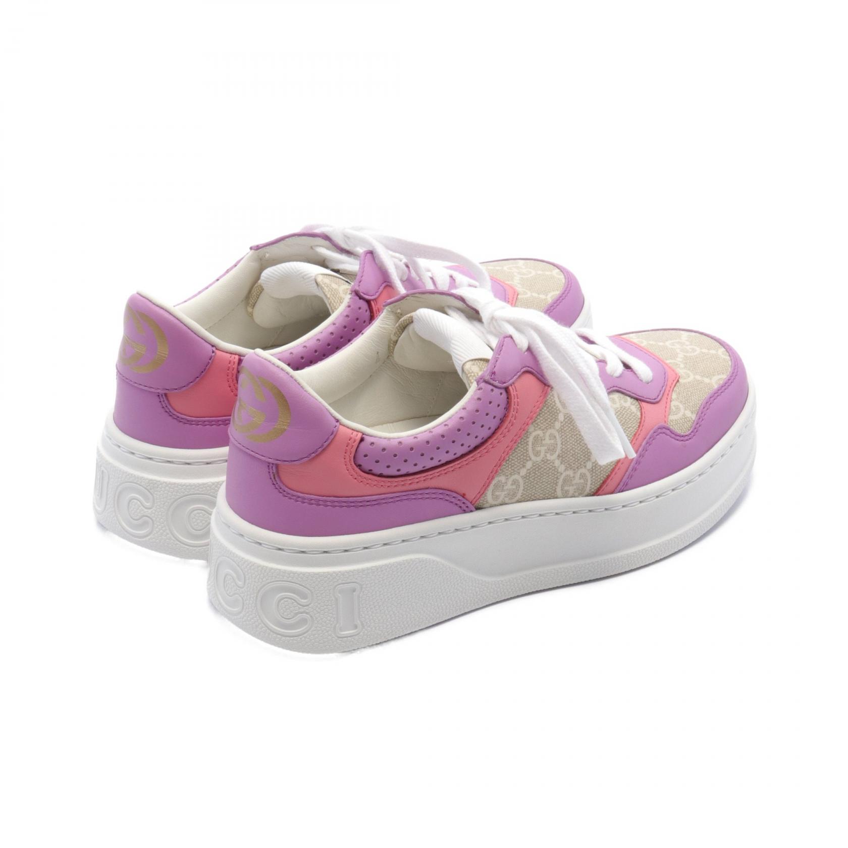 GUCCI GG pattern sneakers #35.5 670408 leather canvas Purple GUCCI GG pattern sneakers #35.5 670408 leather canvas Purple