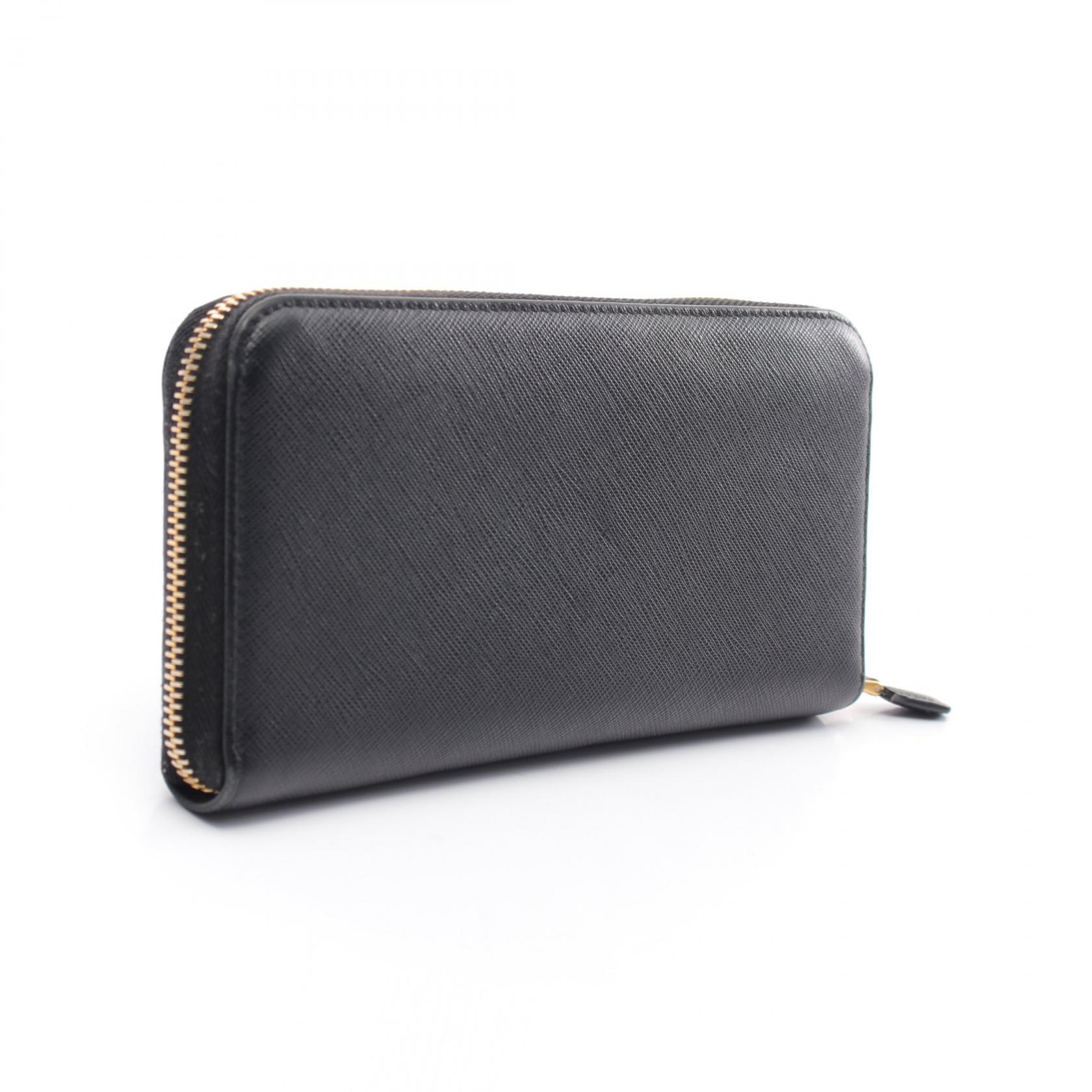 PRADA SAFFIANO METAL Around long wallet Purse 1ML506 leather PRADA SAFFIANO METAL Around long wallet Purse 1ML506 leather