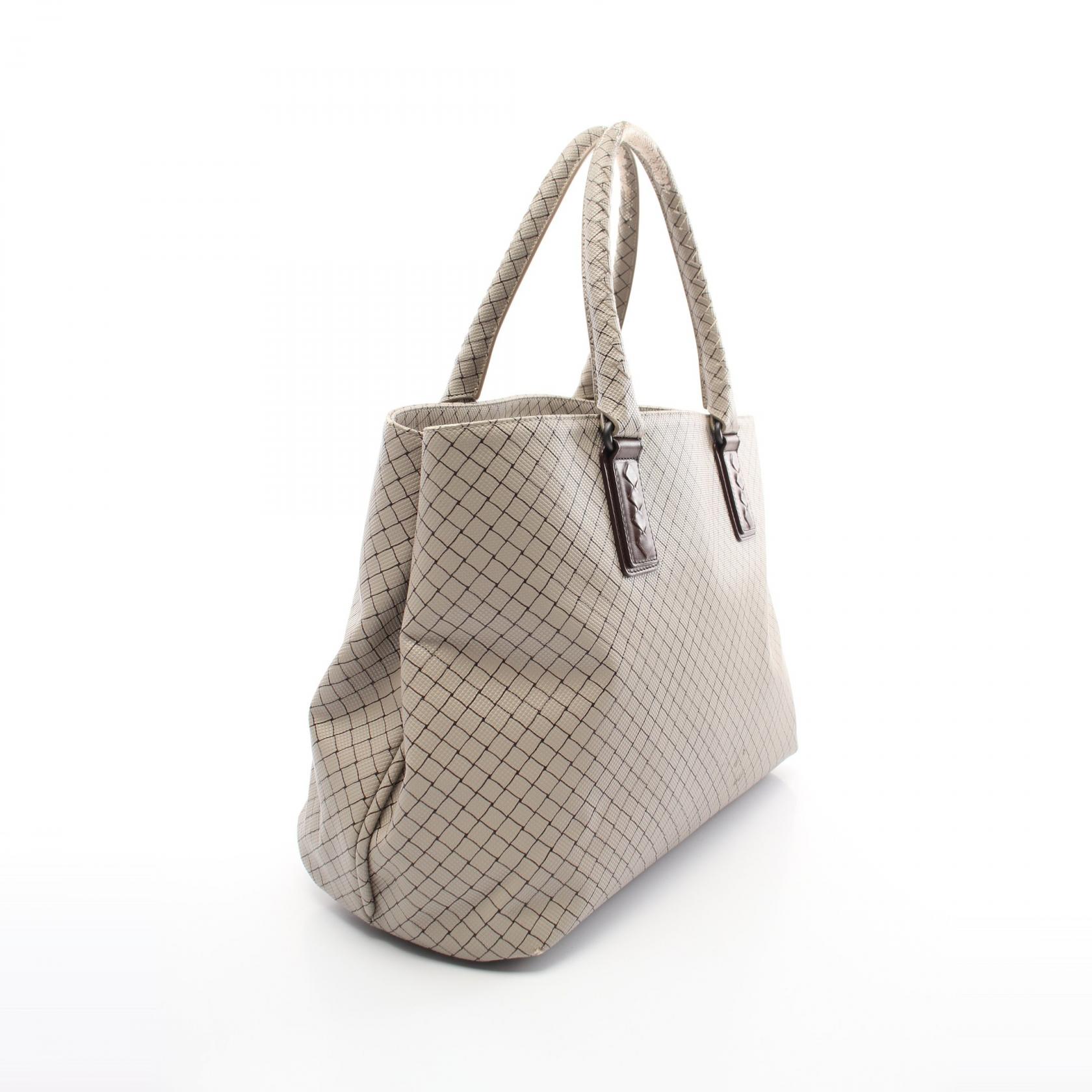 BOTTEGA VENETA Marco Polo Intreccio Jet Tote Bag 222498 canvas - Main Image
