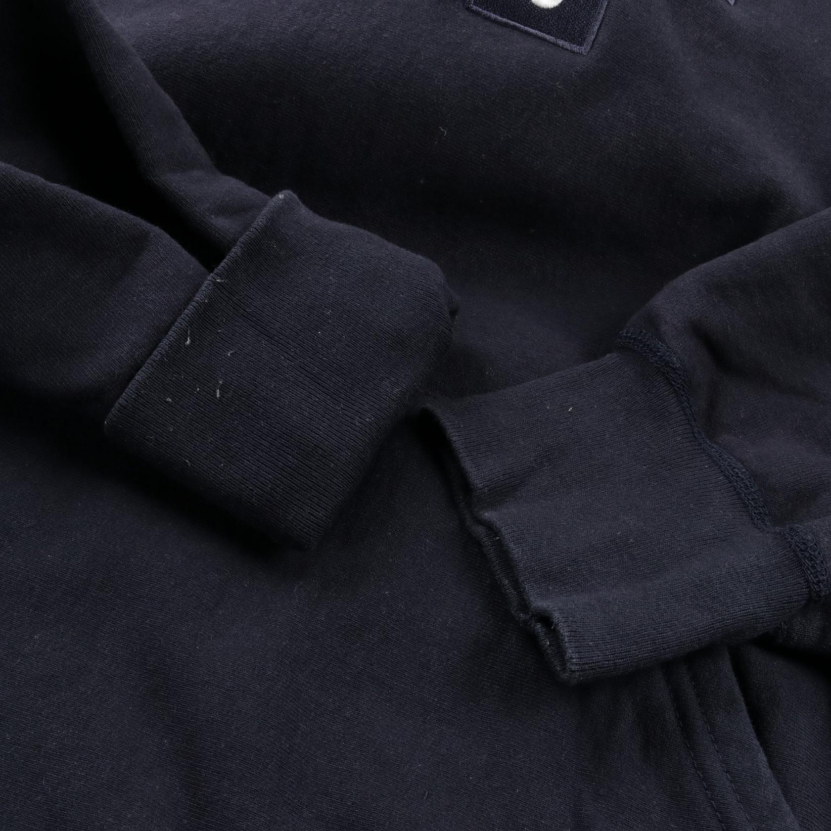 Supreme Cross Box Logo Hooded Sweatshirt Hoodie cotton Navy