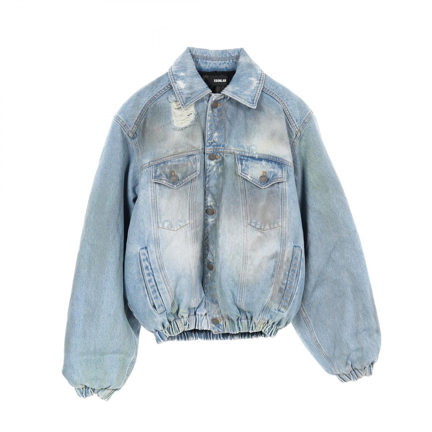 エゴンラボ DENIM BOMBER デニムジャケット
