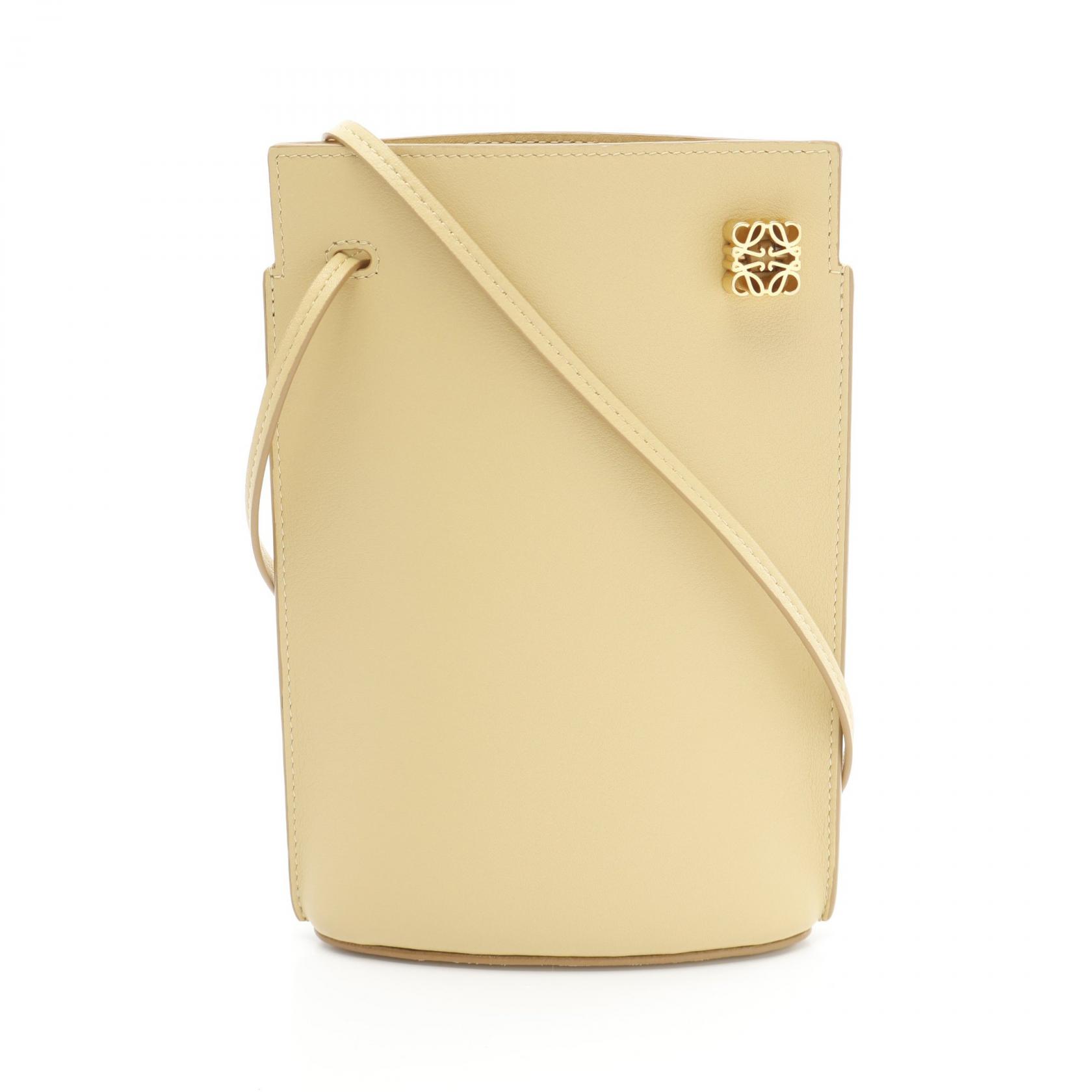 LOEWE dice pocket Shoulder Bag crossbody C630R12X01 leather