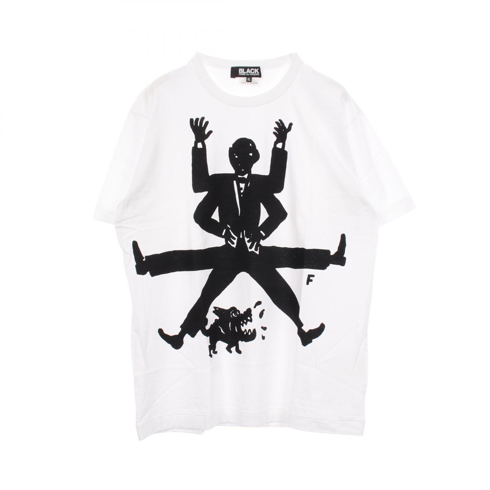 ブラックコムデギャルソン Tシャツ 1D-T006