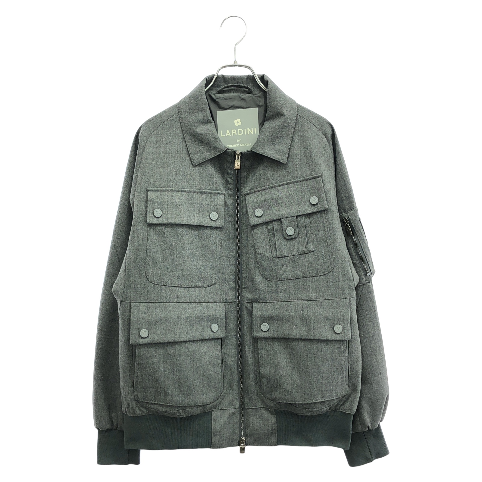 ラルディーニ ×YOSUKE AIZAWA ジャケット グレー