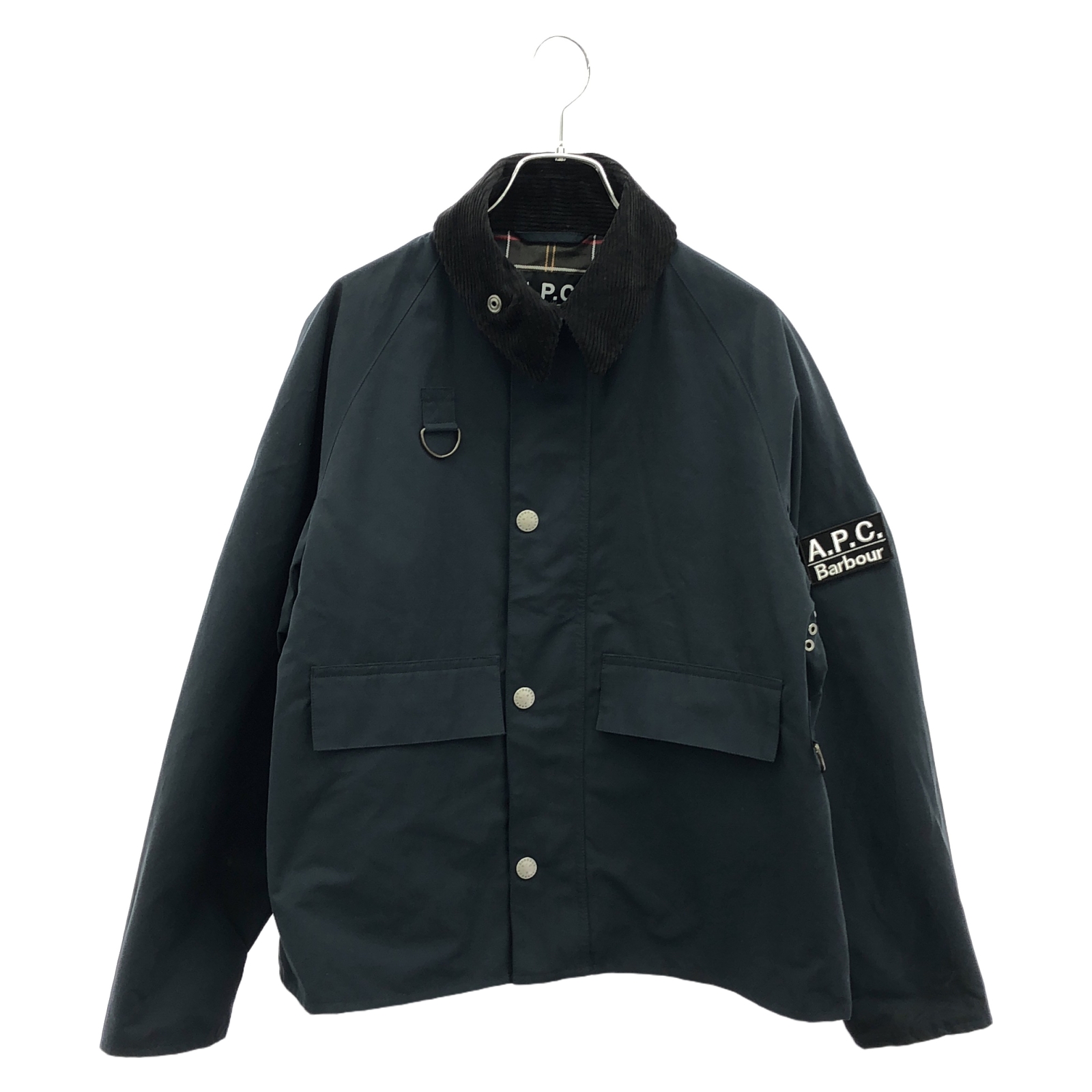 アーペーセー ジャケット ネイビー × Barbour 251MCAS172