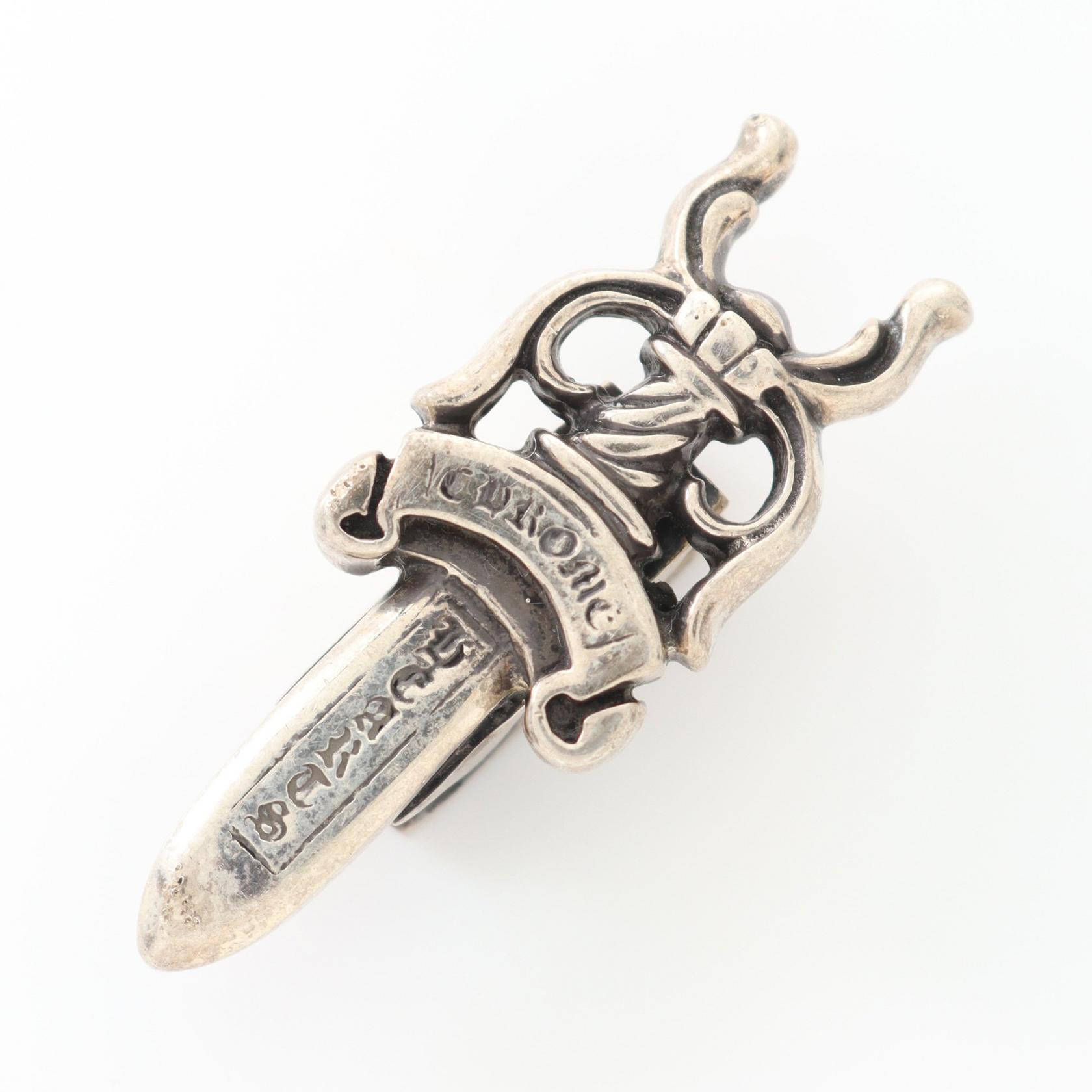 CHROME HEARTS Dagger Hair Tie Top Silver925 Used mens | eBay