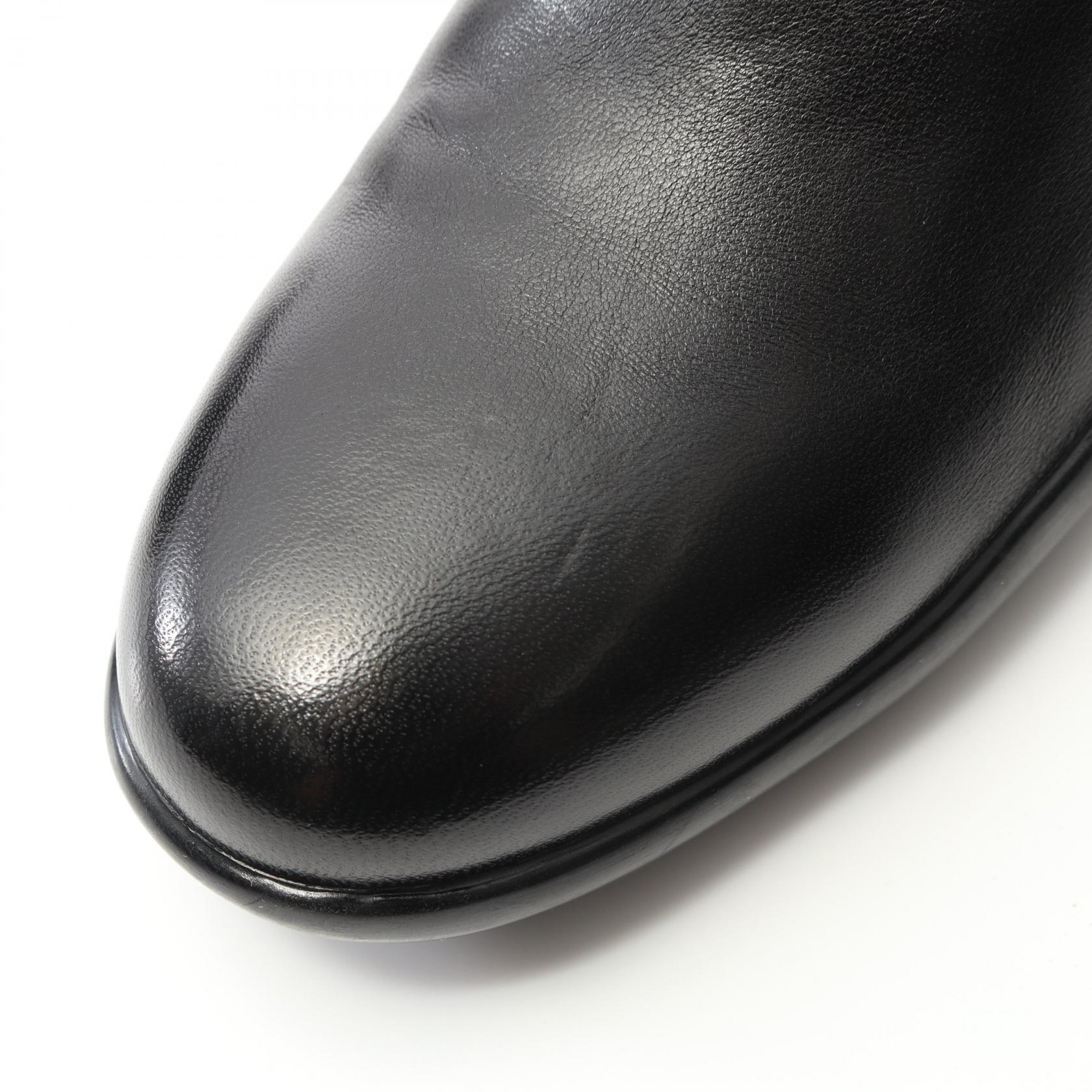 PRADA SPORT LINEA ROSSA Ankle Boots leather Black Size 38.5