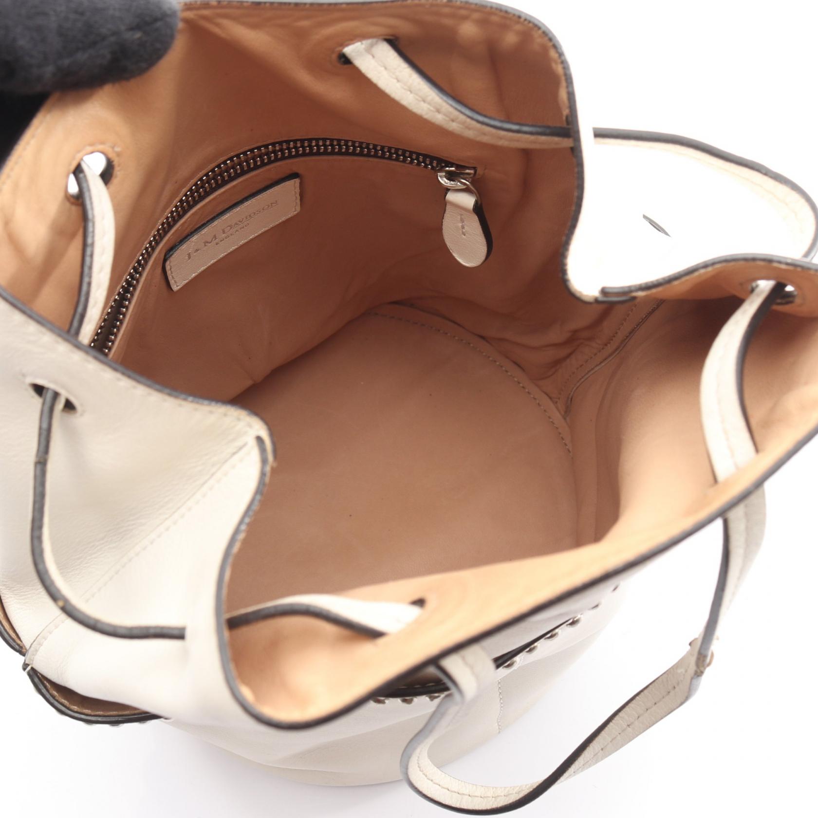 J&M Davidson MINI DAISY Handbag leather Beige Used Women | eBay