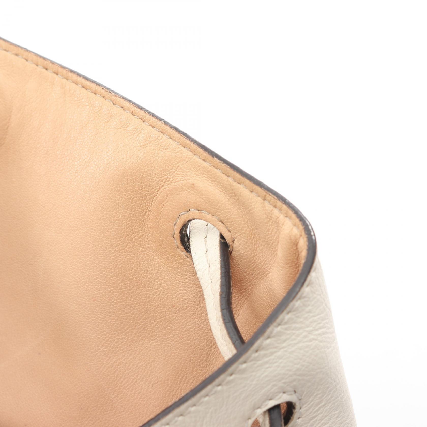 J&M Davidson MINI DAISY Handbag leather Beige Used Women | eBay