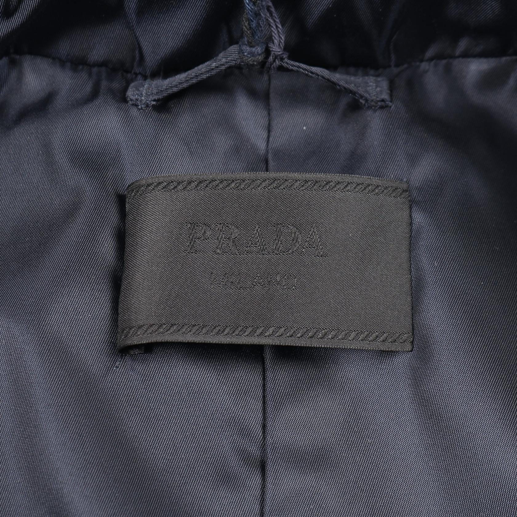 PRADA Re-Nylon Trench coat SGC671 Nylon Navy #S Used mens | eBay