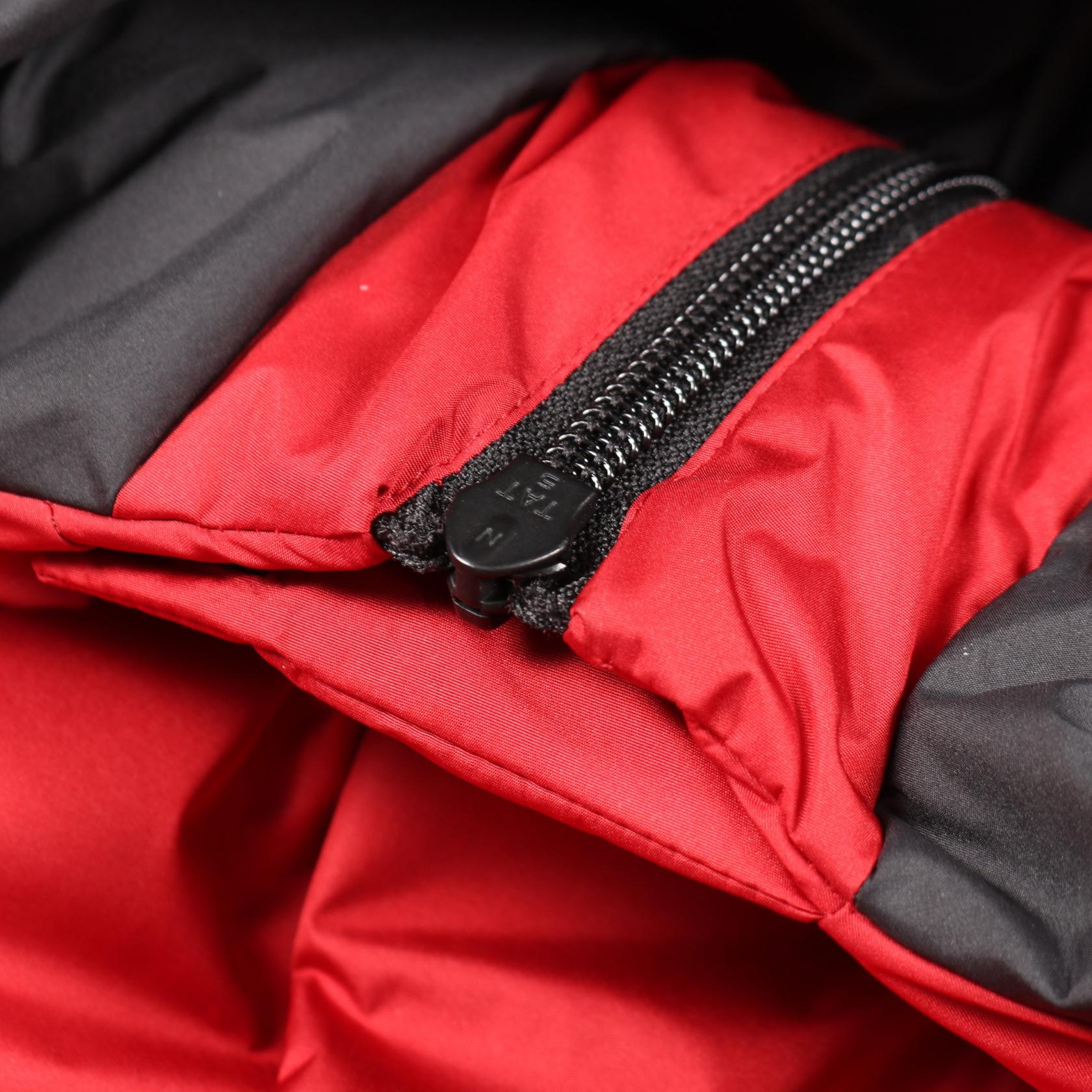 PRADA SPORT LINEA ROSSA Hoodie Down jacket polyester Red Used mens