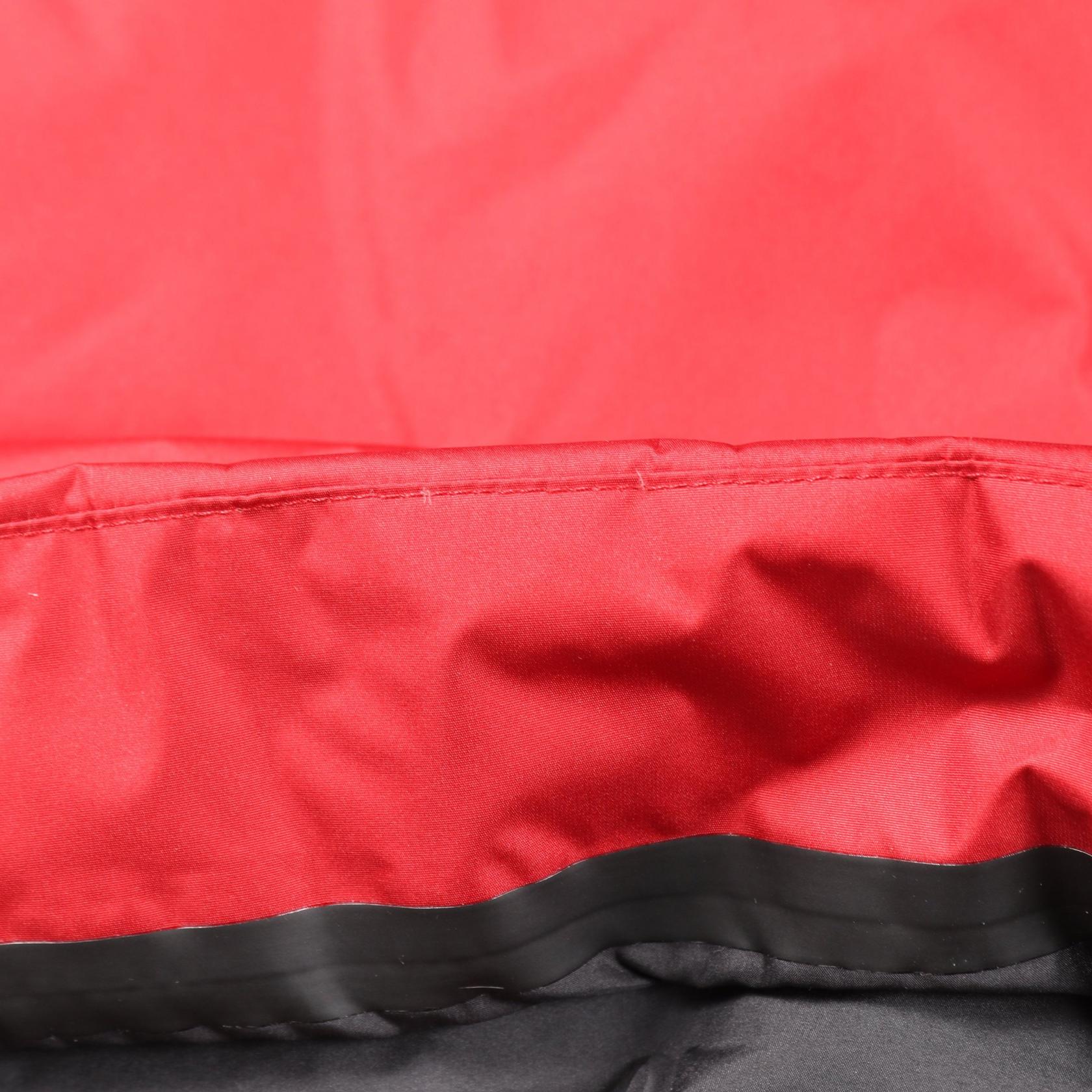 PRADA SPORT LINEA ROSSA Hoodie Down jacket polyester Red Used mens