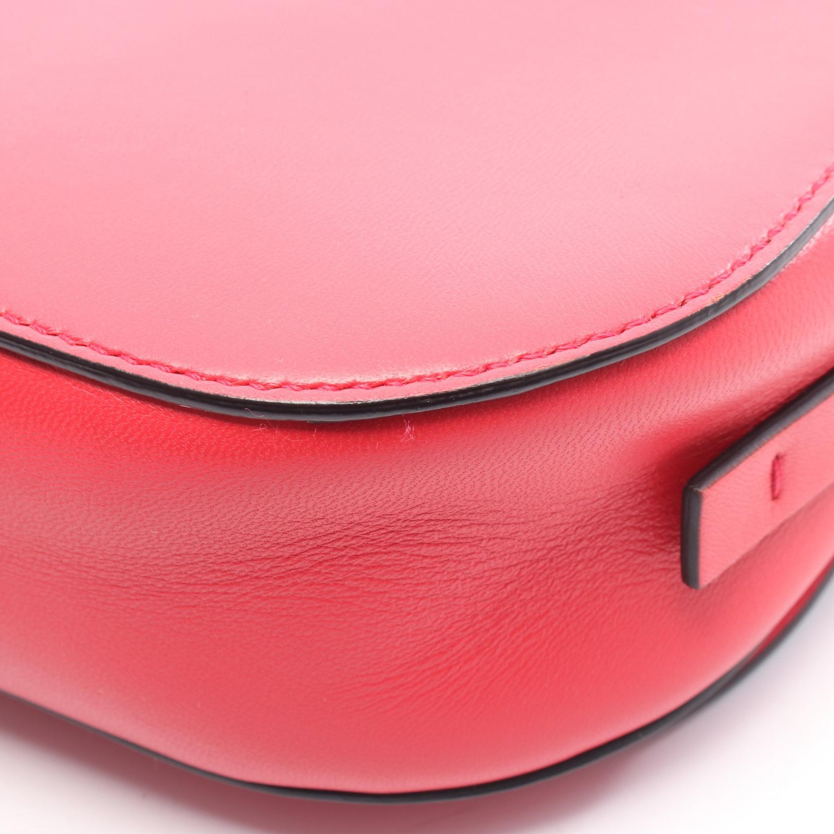 Valentino Garavani Walk Vlogo Shoulder Crosssbody Bag leather Red