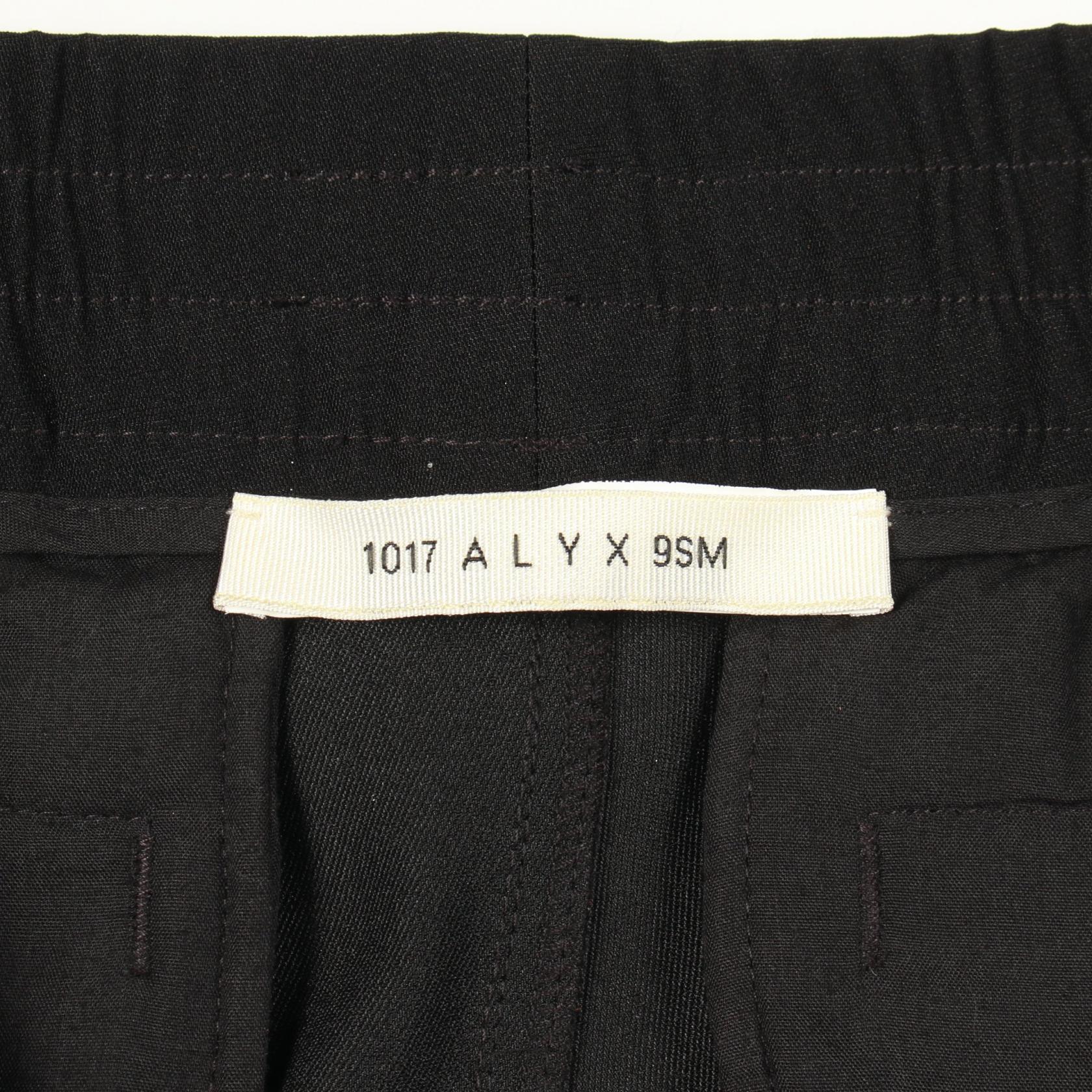 1017 ALYX 9SM Technical Stretch Jogger Pants polyester Black #L