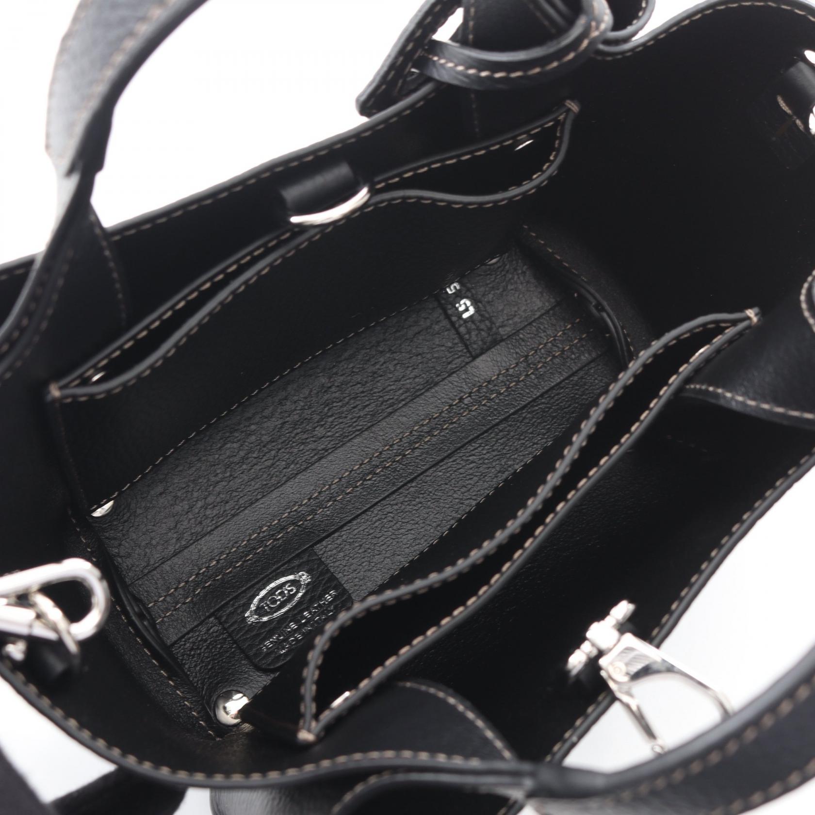 TOD'S Timeless Micro Shoulder Crossbody Handbag XBWAPAFL000QRIB999