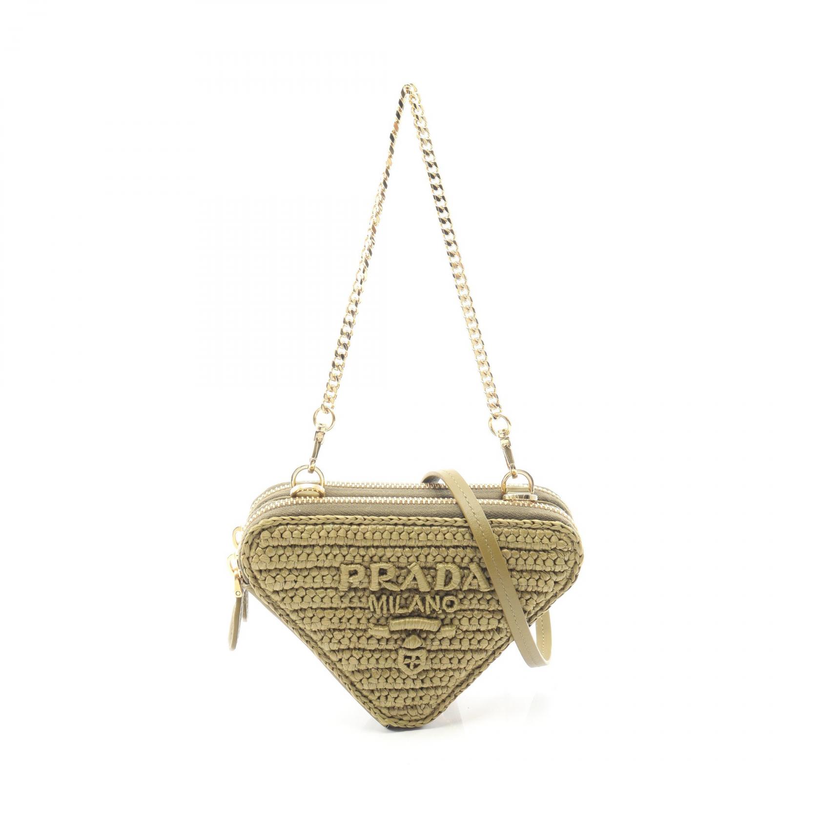 PRADA MINI CONTENITORI chain shoulder crossbody Handbag 1NR015