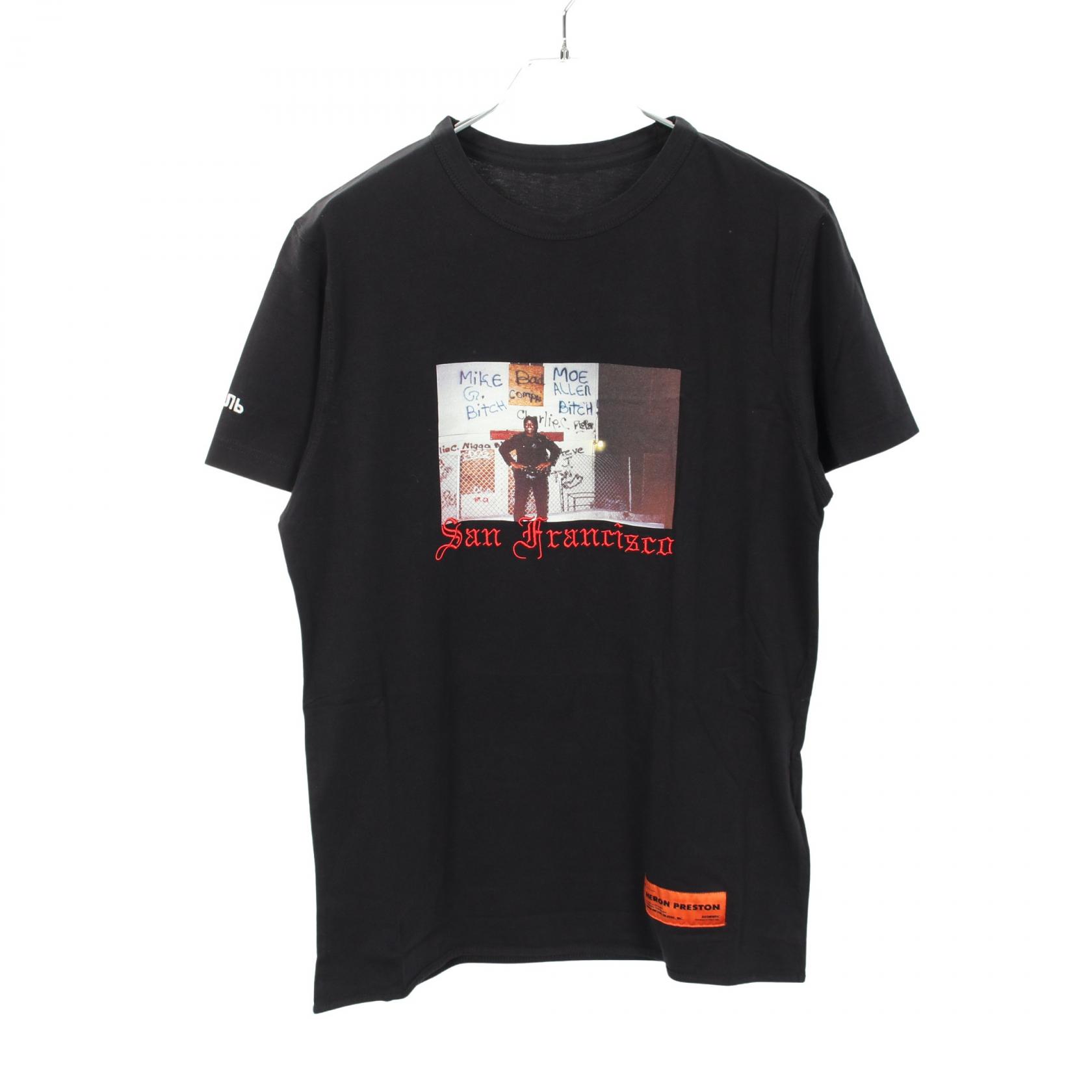 ヘロンプレストン プリントTシャツ HMAA011S20914028
