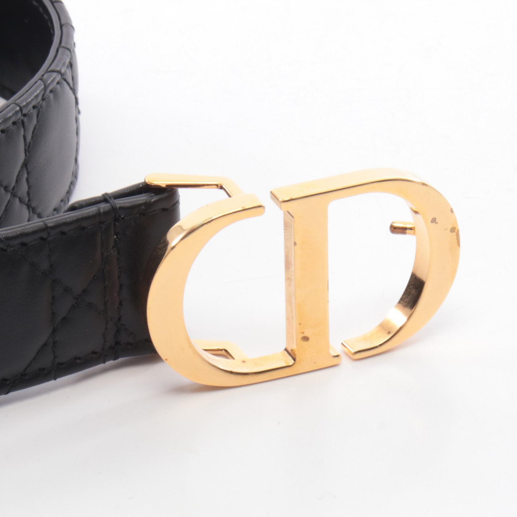 Dior 30 Montaigne Fine Leather Belt, Black Dior 30 Montaigne Fine Leather Belt in Black | Lyst UK main image 2