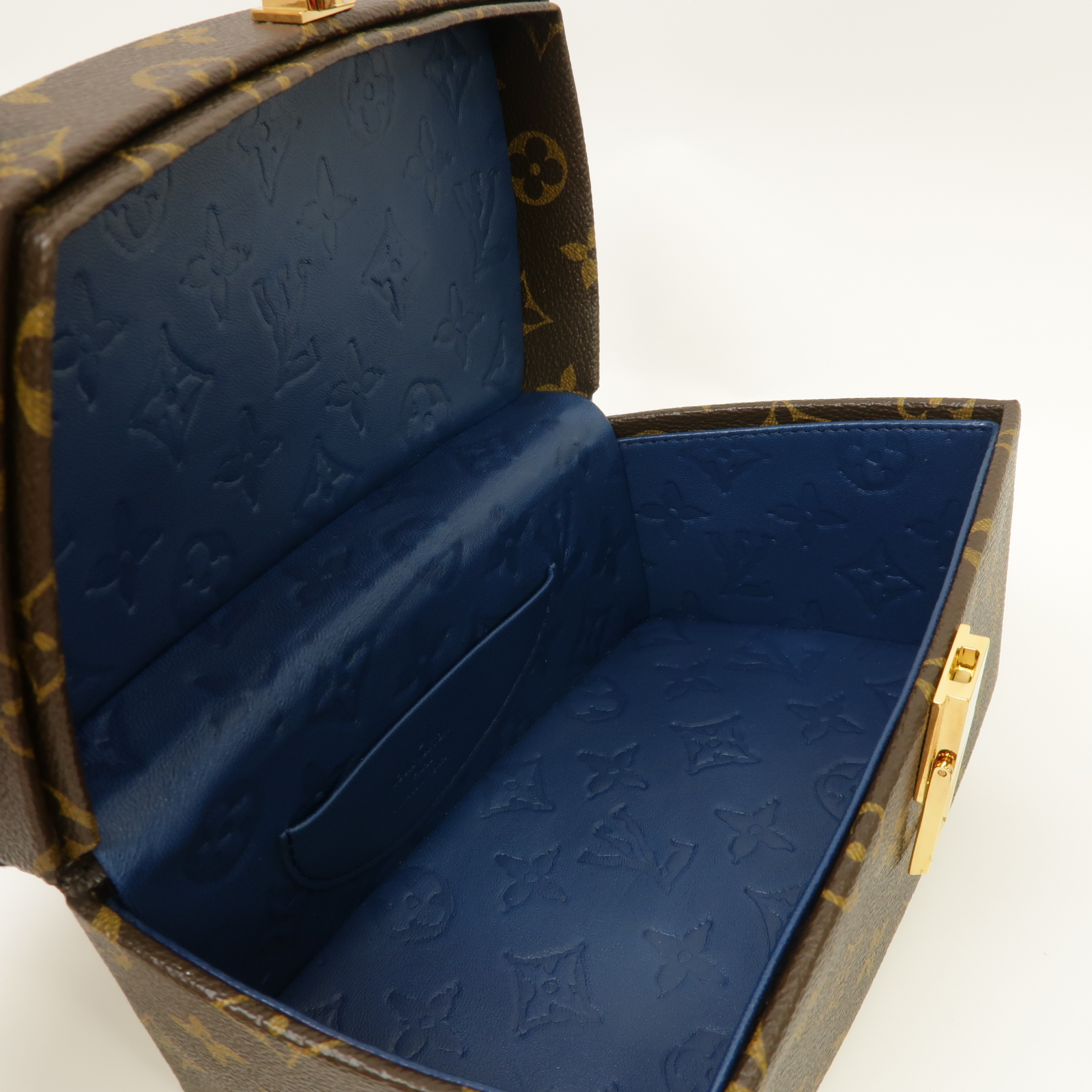 LOUIS VUITTON LV GHW Twisted Box by Rei 2way Shoulder Bag
