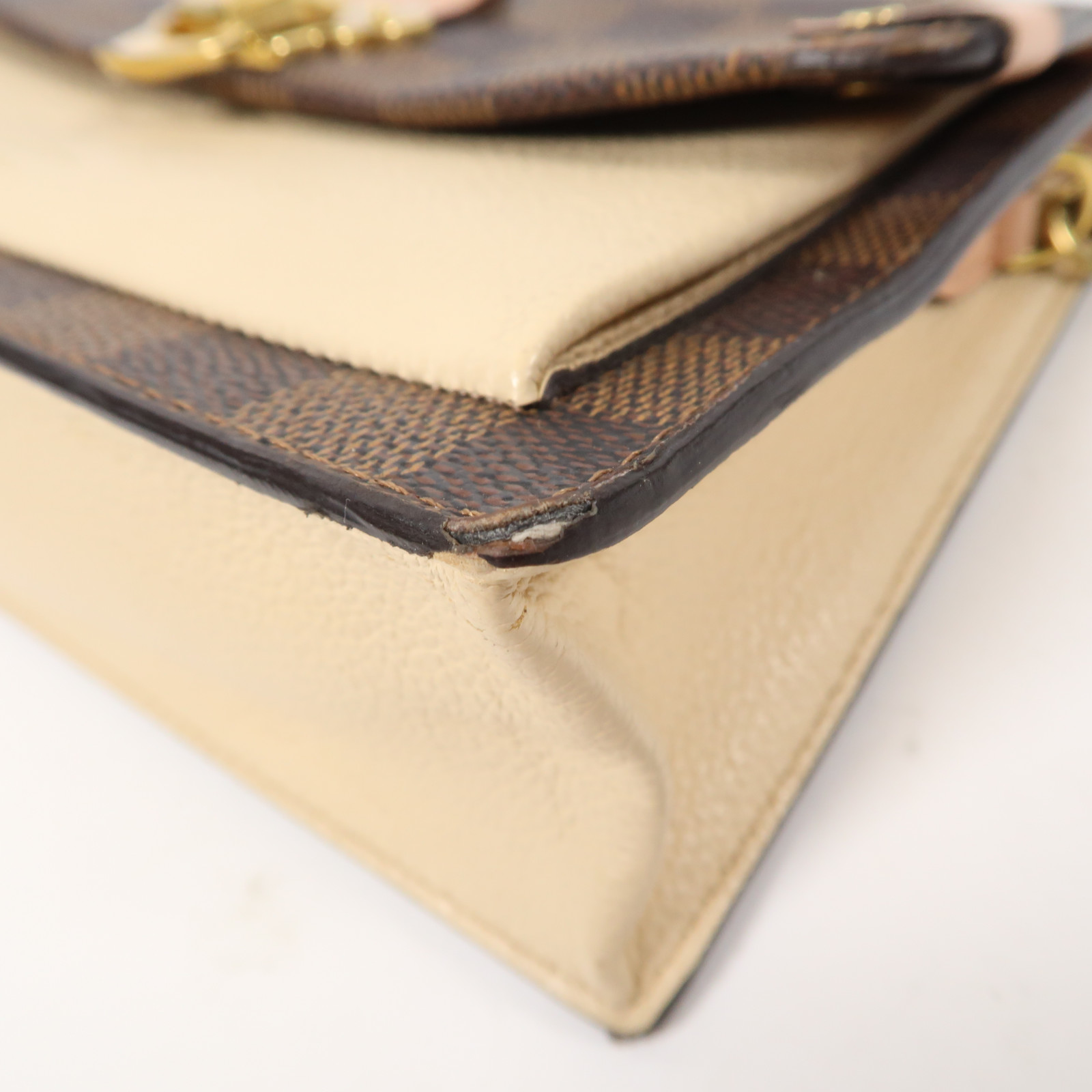 15%OFF* LOUIS VUITTON LV GHW Vavin Chain Wallet Chain Shoulder N60237  Damie... | eBay
