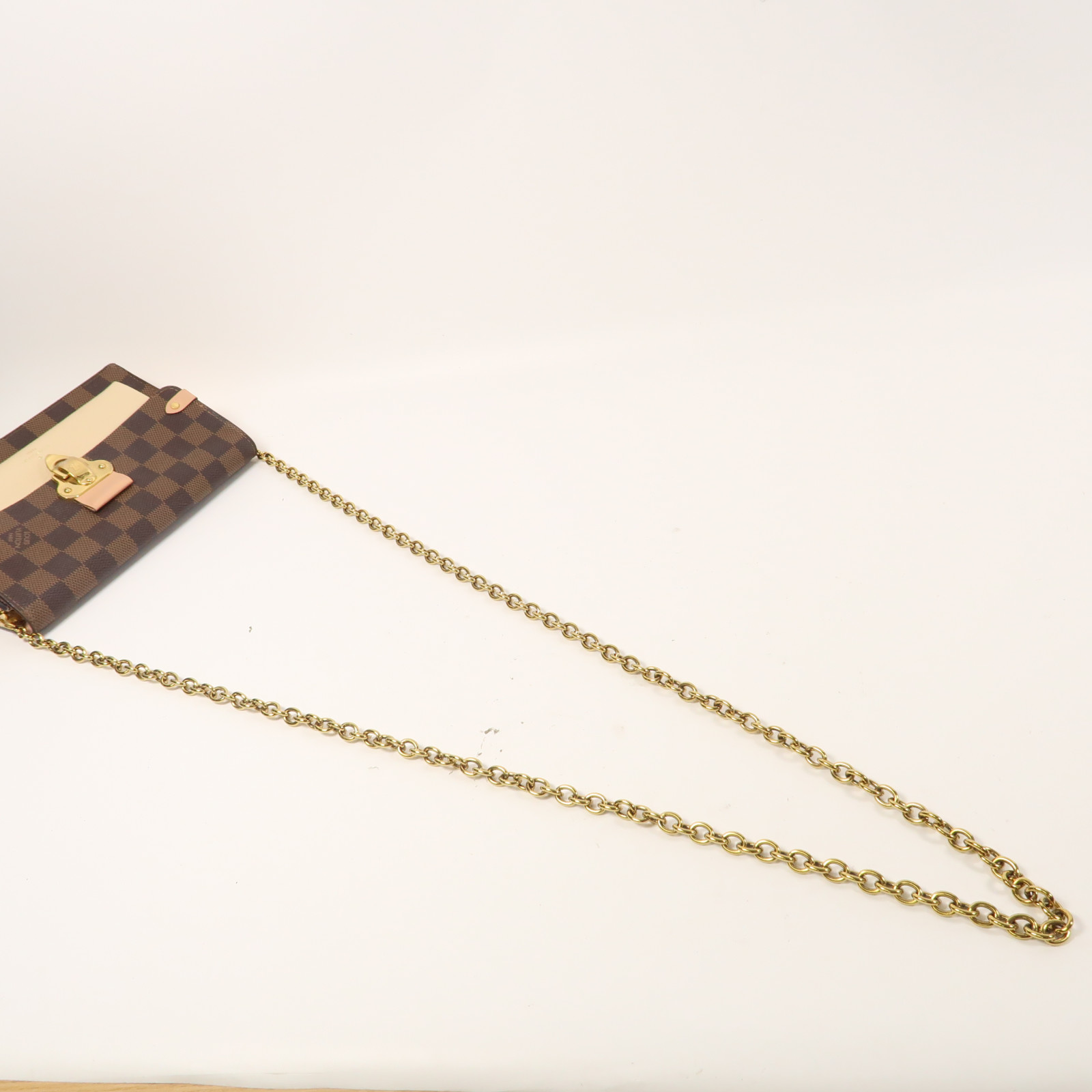 15%OFF* LOUIS VUITTON LV GHW Vavin Chain Wallet Chain