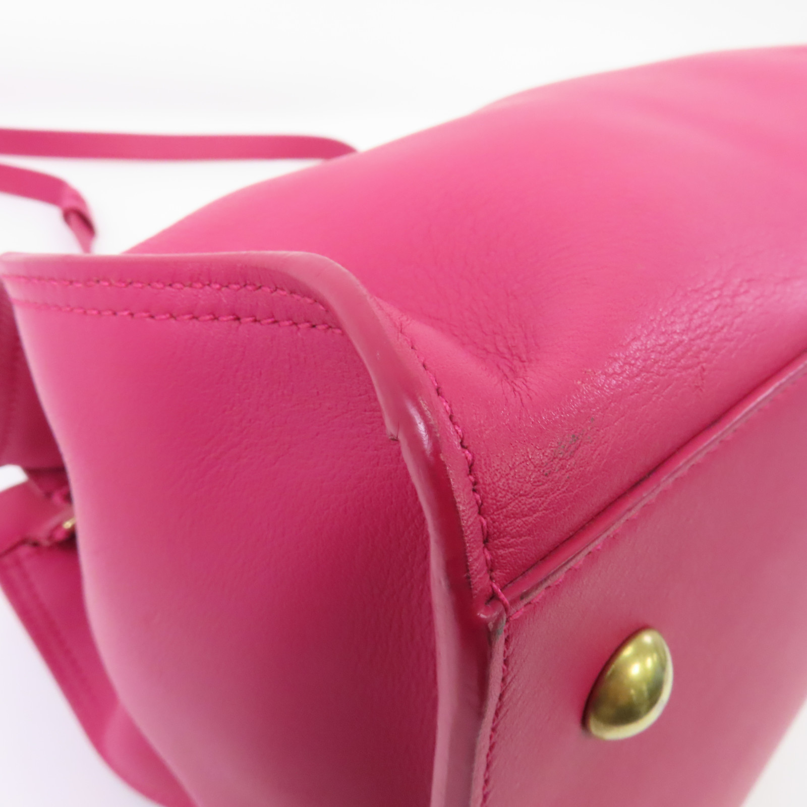 SAINT LAURENT YSL GHW Y Cabas 2way Shoulder Bag 311210