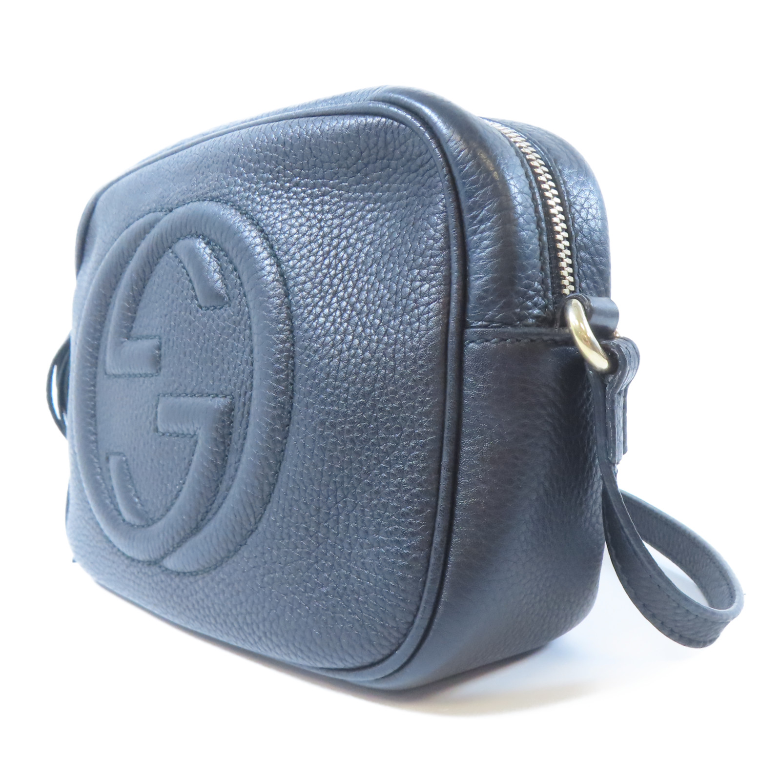 GUCCI GG GHW Soho Disco Shoulder Bag 308364 Calfskin Leather