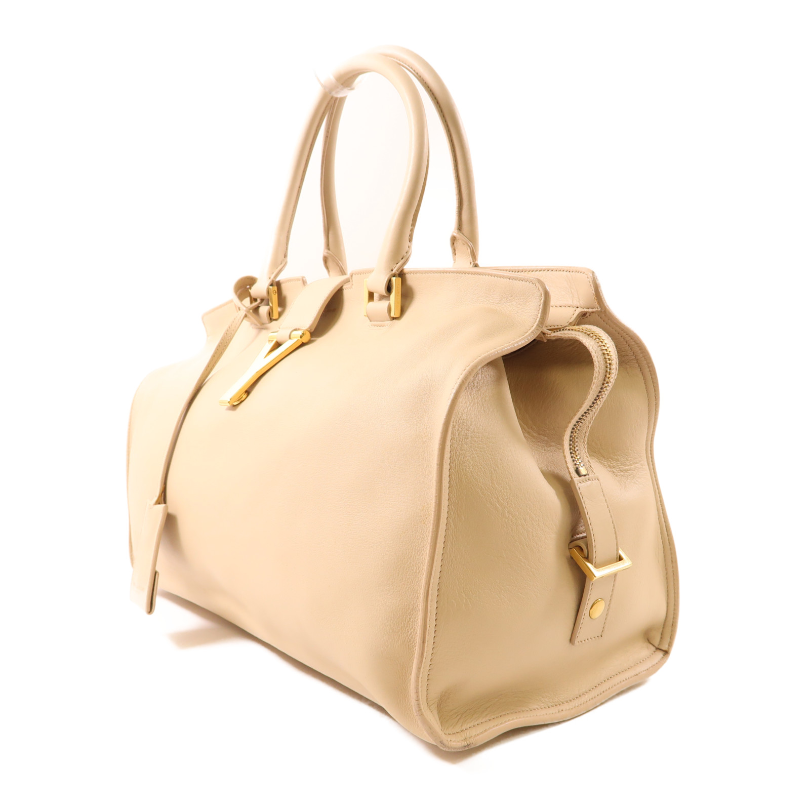 SAINT LAURENT YSL GHW Y Line Handbag 311208 BJ50J Calfskin