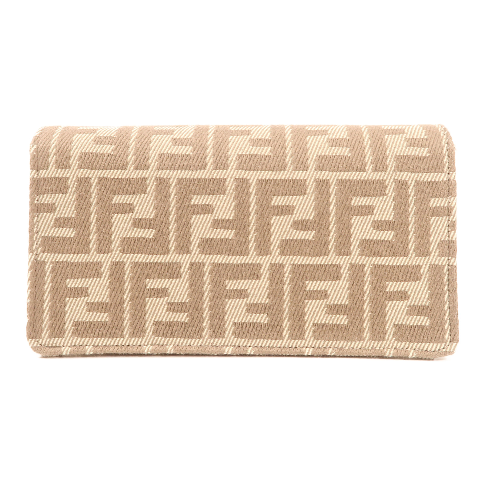 FENDI GHW Wallet On Chain Baguette Shoulder Bag 8M0498 AUNJ
