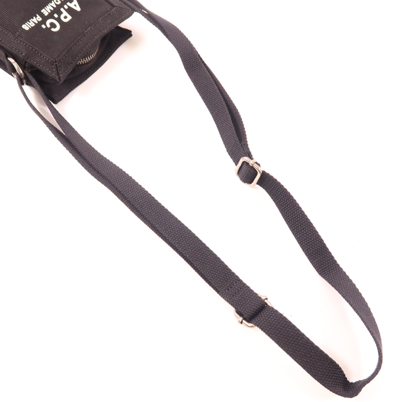 A.P.C. Cotton APC Crossbody Bag Shoulder Bag Black