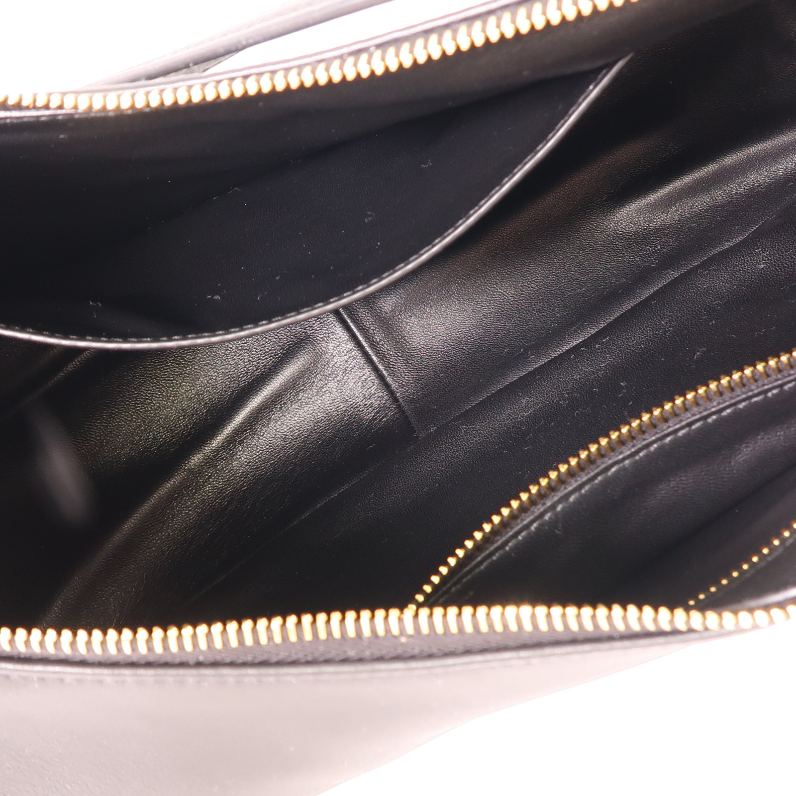 PRADA GHW Aimee Shoulder Bag Black Leather 1BC231 2CYS.F0002