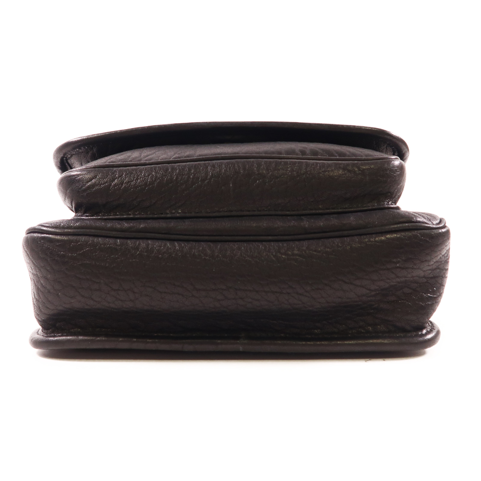 【送料・関税込】YSL LEATHER BAG 776611 AAC3O 1000 SAINT LAURENT Niki leather messenger bag Men 776611AAC3O