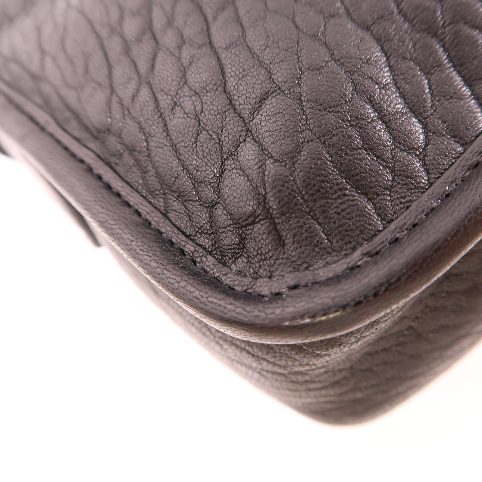 【送料・関税込】YSL LEATHER BAG 776611 AAC3O 1000 SAINT LAURENT Niki leather messenger bag Men 776611AAC3O