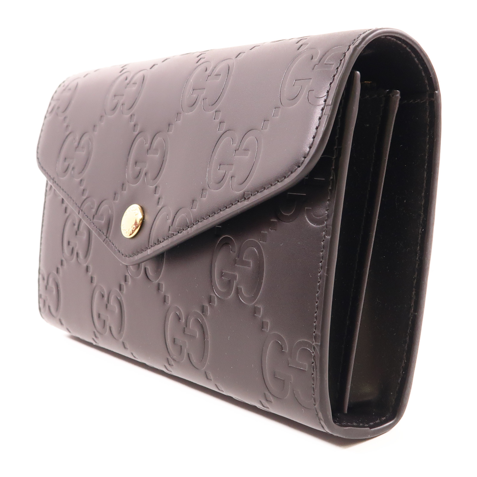 GUCCI｜LONG WALLETS (781555 AADLO 1000) GUCCI GHW GG Chain Wallet Shoulder Bag 781555 AADLO 1000