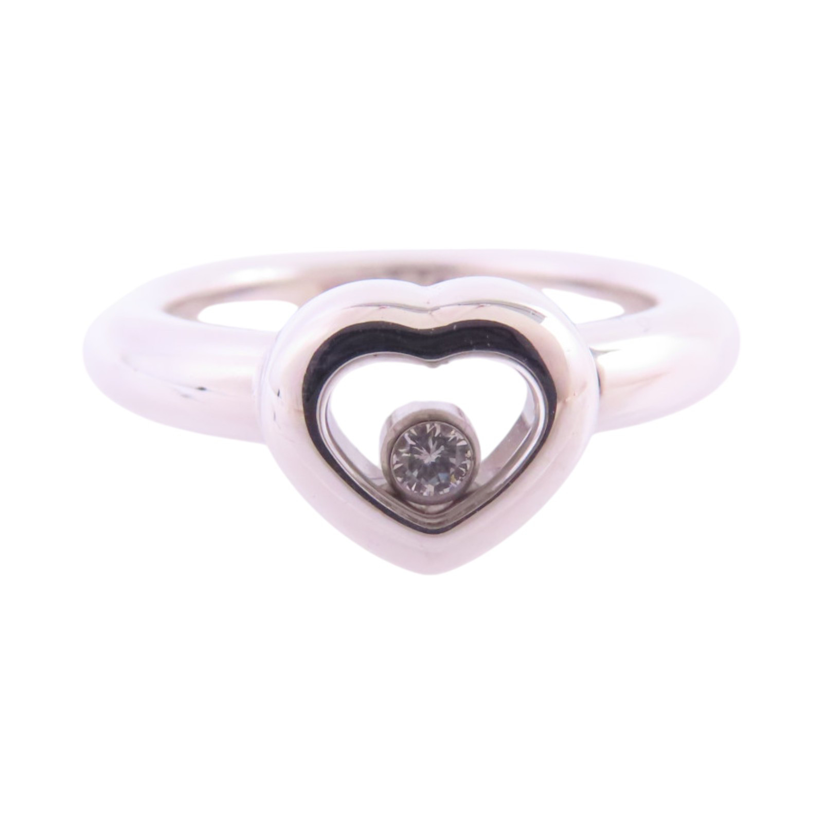 Chopard Happy Diamond Ring US#5 82/2889-20 18K White Gold | eBay