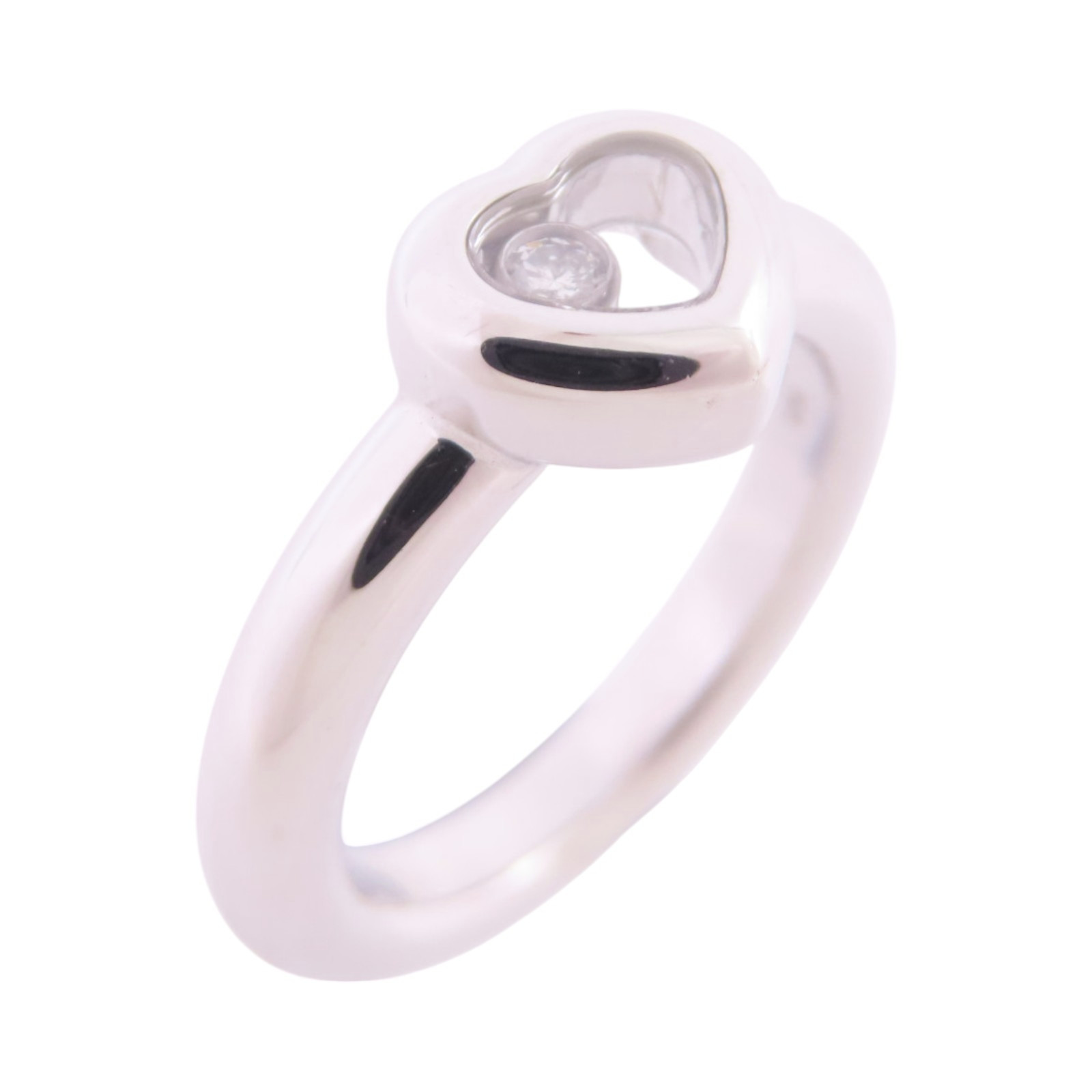 Chopard Happy Diamond Ring US#5 82/2889-20 18K White Gold | eBay