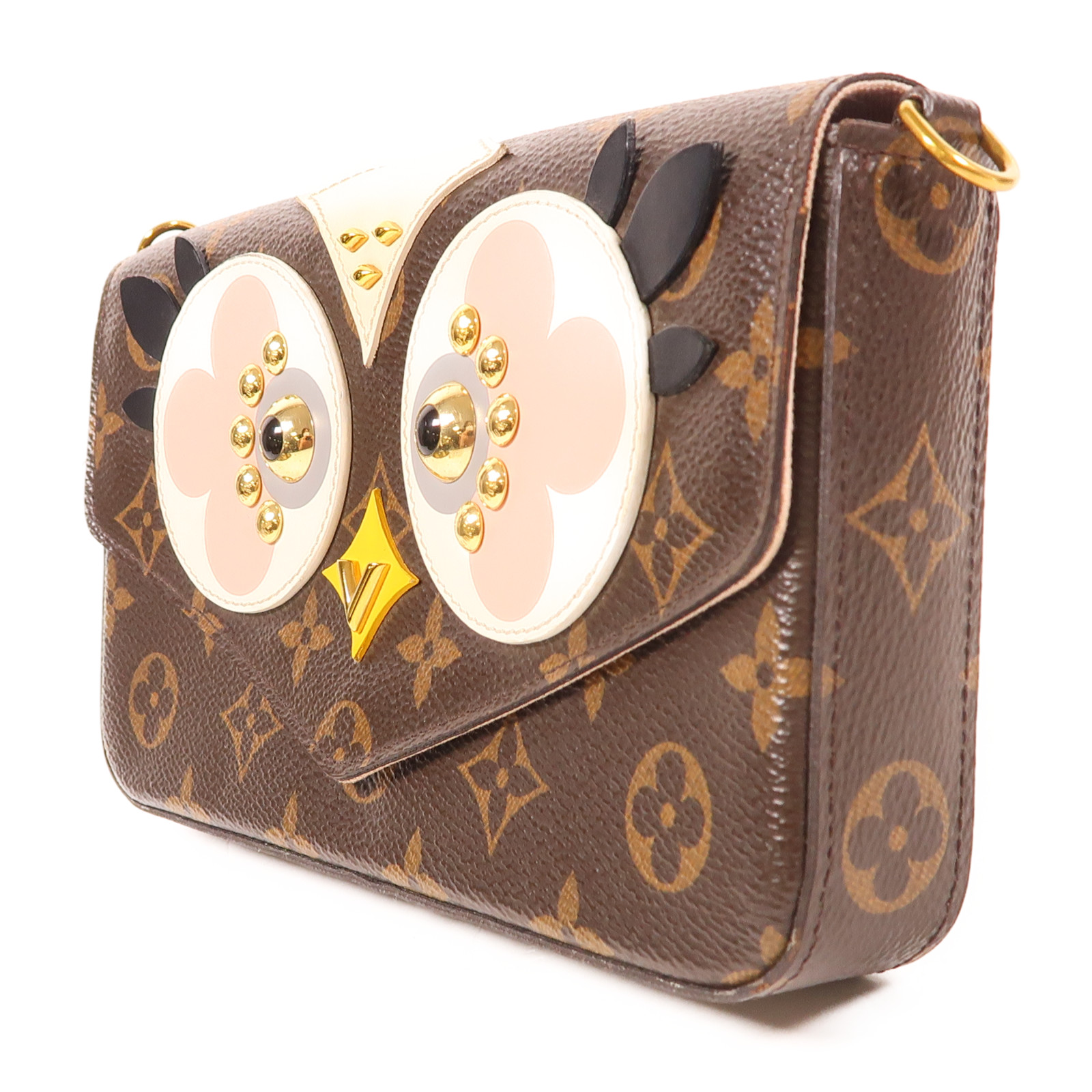 15%OFF* LOUIS VUITTON LV GHW Lovely Birds Felicie Pochette