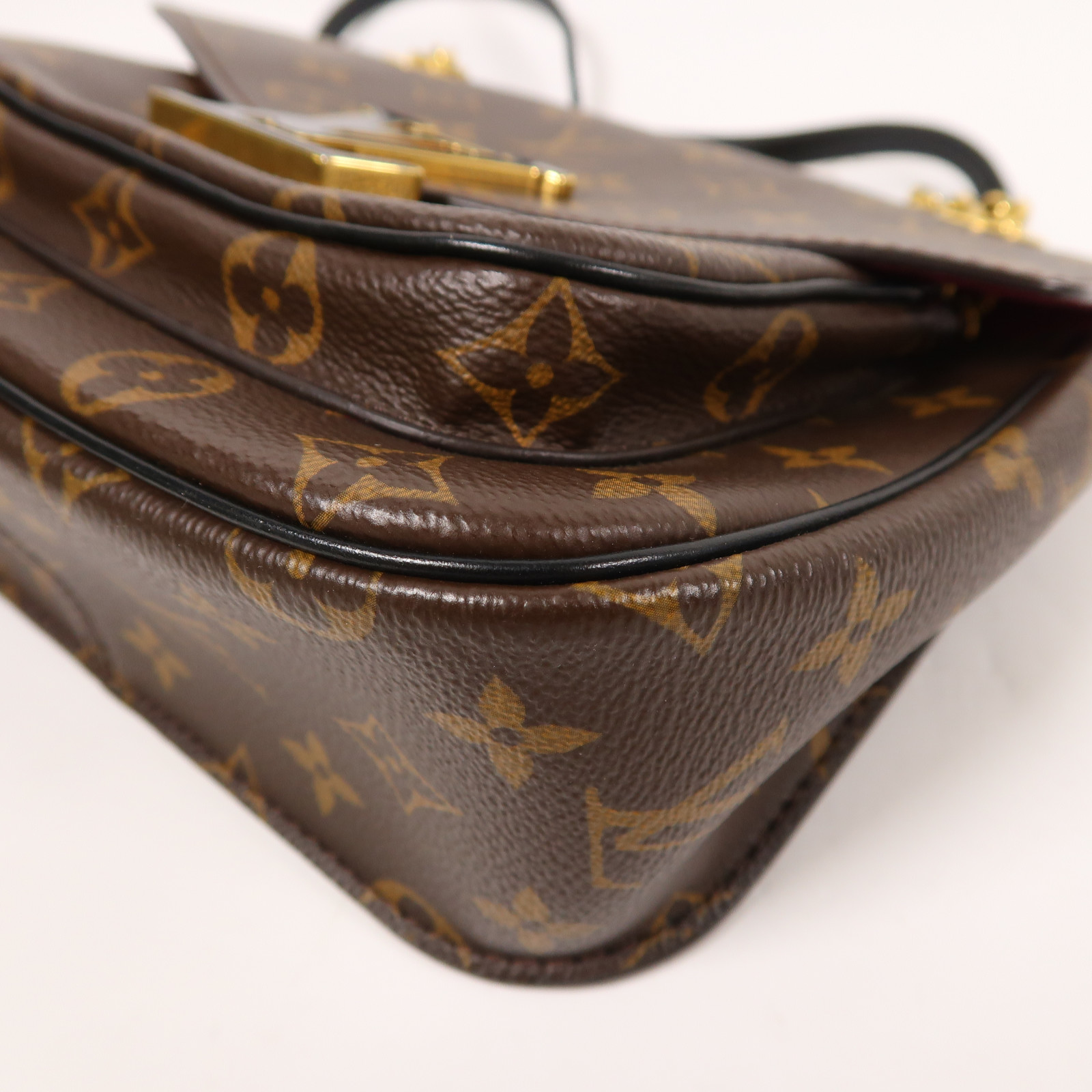 LOUIS VUITTON LV GHW Passy Shoulder Bag M45592 Monogram Brown | eBay