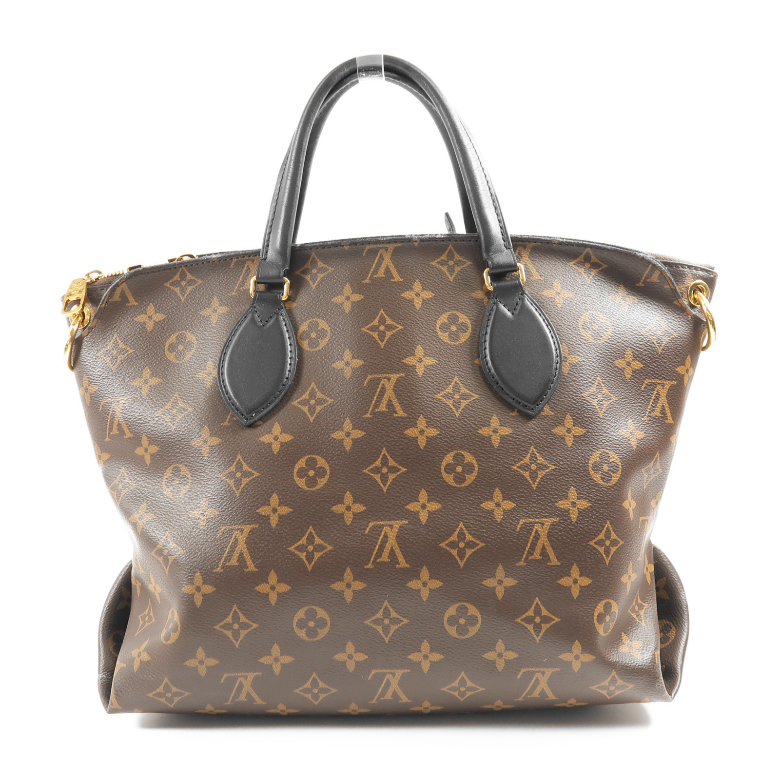 LOUIS VUITTON LV GHW Flower Zip Tote 2 Way Bag M44351 Monogram