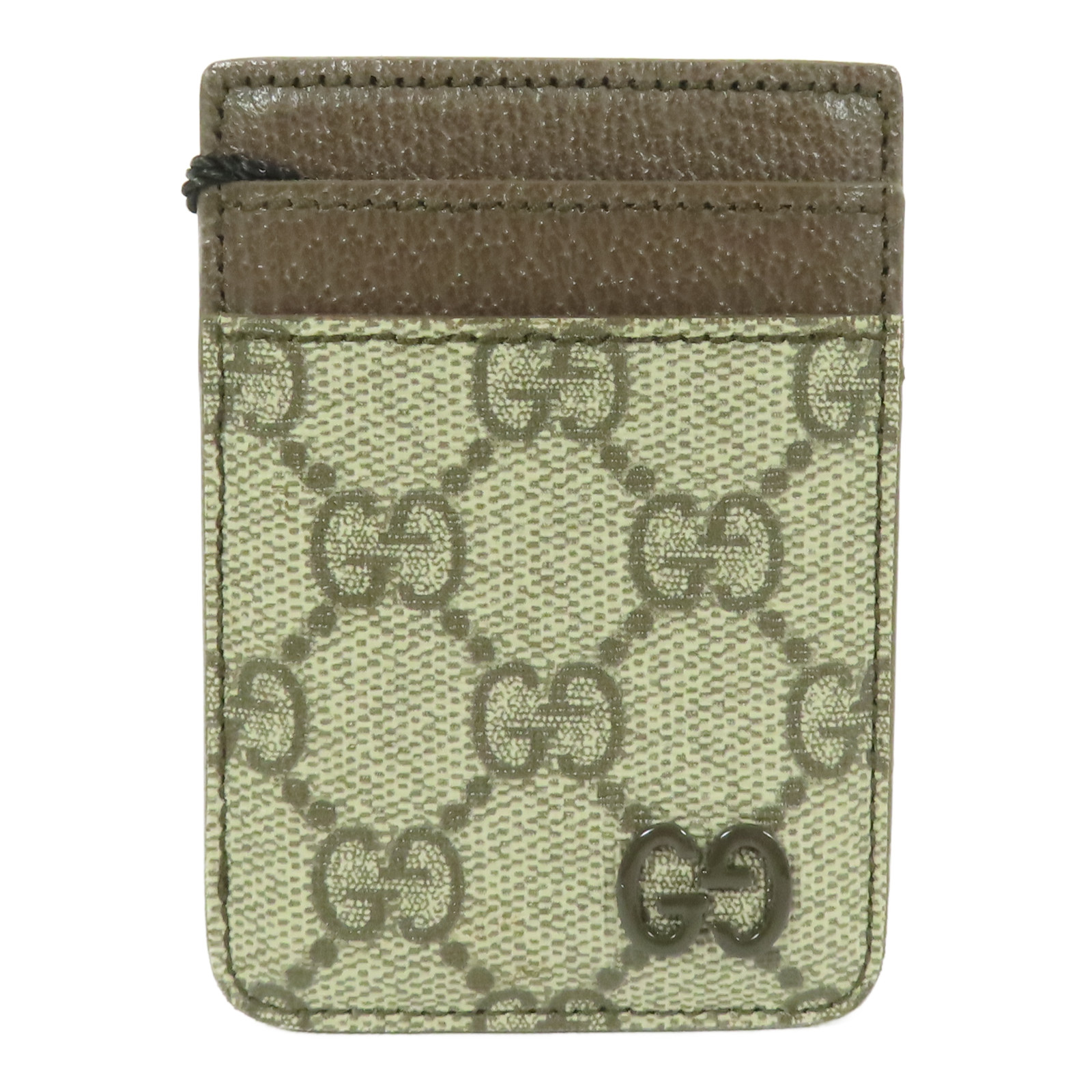 15%OFF* GUCCI GG Bi-color Magnetic Card Case 817197 FACQC 9773