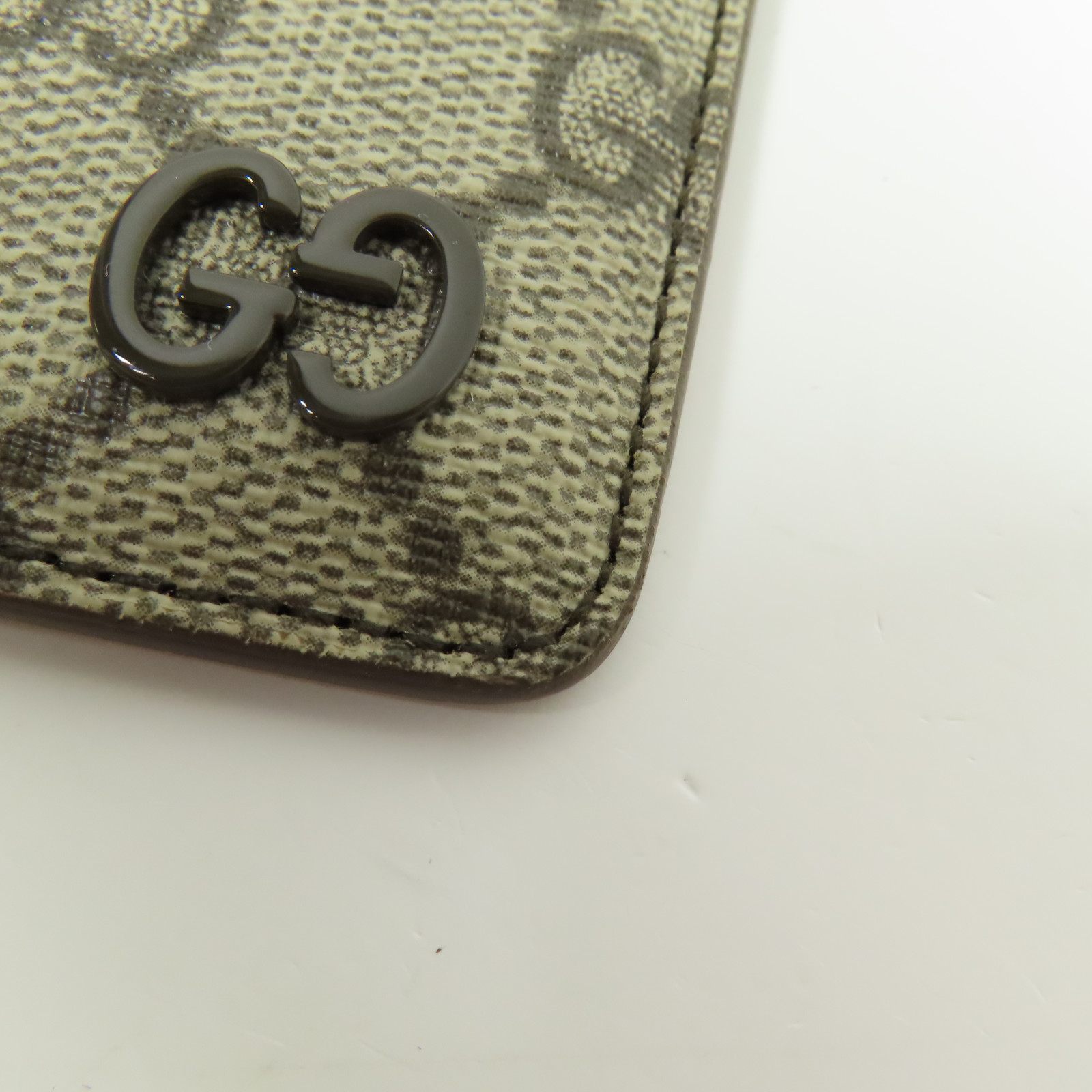 15%OFF* GUCCI GG Bi-color Magnetic Card Case 817197 FACQC 9773
