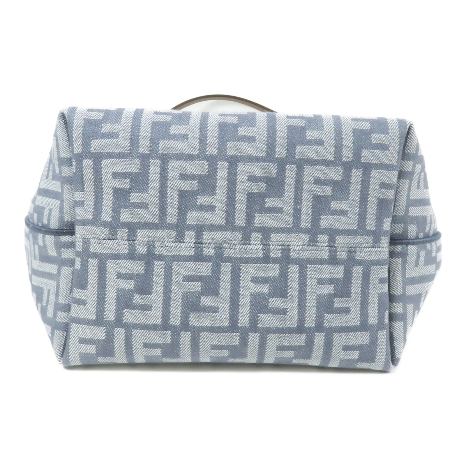 FENDI GHW Small Roll Shoulder Bag 8BH424 AUT4 F1SXQ Denim Blue | eBay