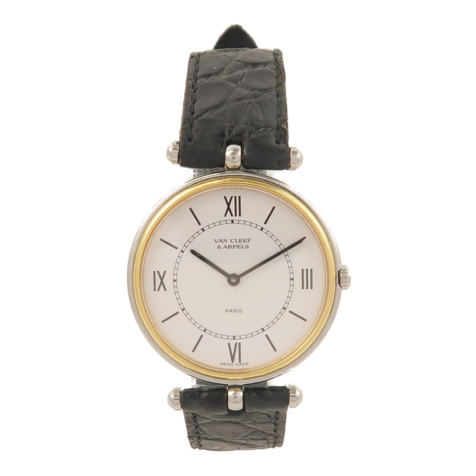 Van Cleef & Arpels La Collection Quartz Watch Stainless Steel 18K