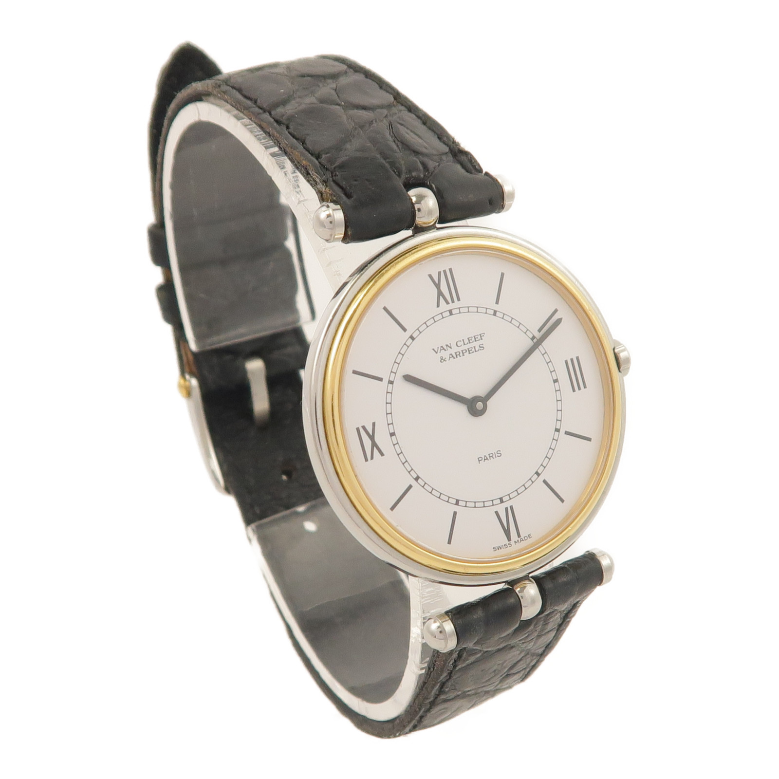 Van Cleef & Arpels La Collection Quartz Watch Stainless Steel 18K