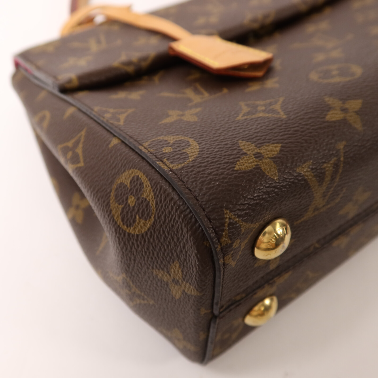 LOUIS VUITTON LV GHW Cluny BB 2 Way Shoulder Bag M42738 Monogram