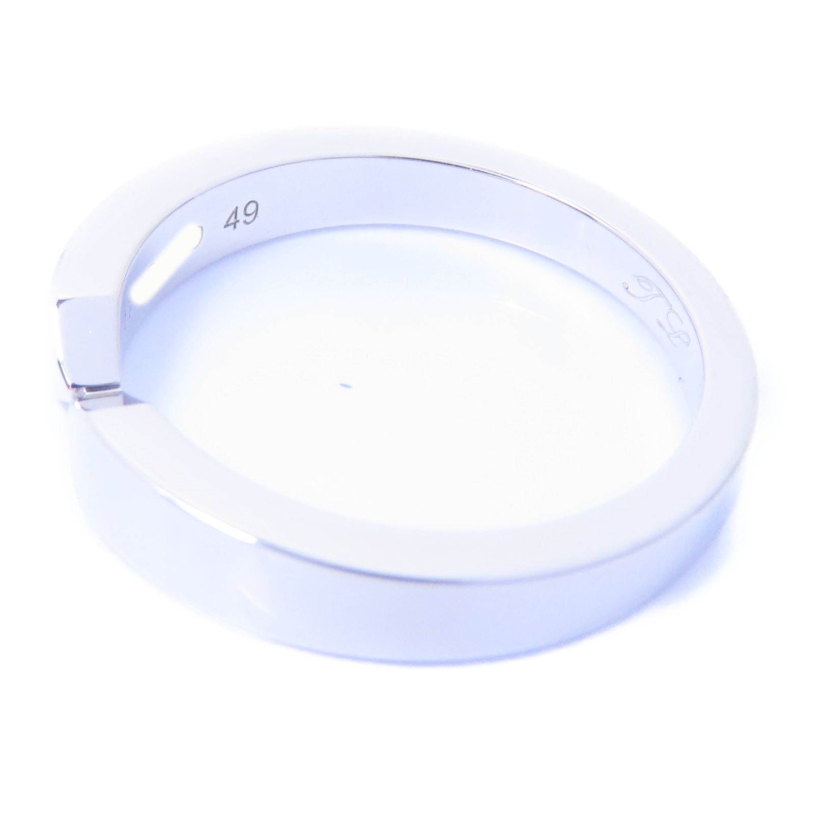 CHAUMET　トルサード リング　Pt950　#15 Chaumet ショーメ トルサード ドゥ ショーメ リング・指輪