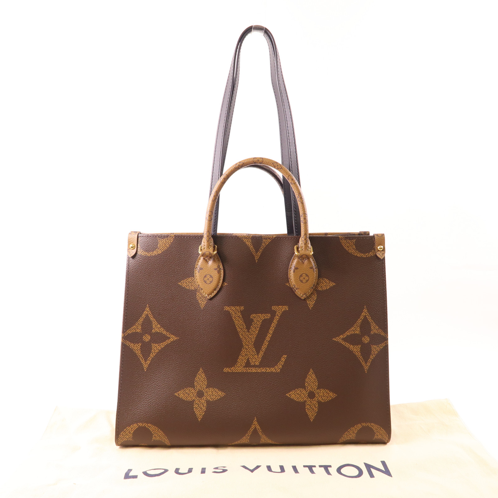 15%OFF* LOUIS VUITTON LV GHW On The Go MM 2 Way Bag M45321