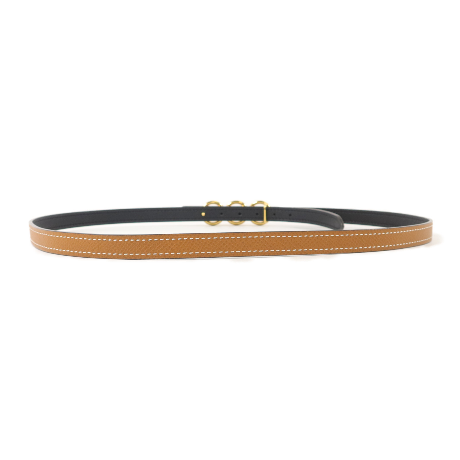 15%OFF* HERMES GHW Belt Epsom Leather Gold | eBay