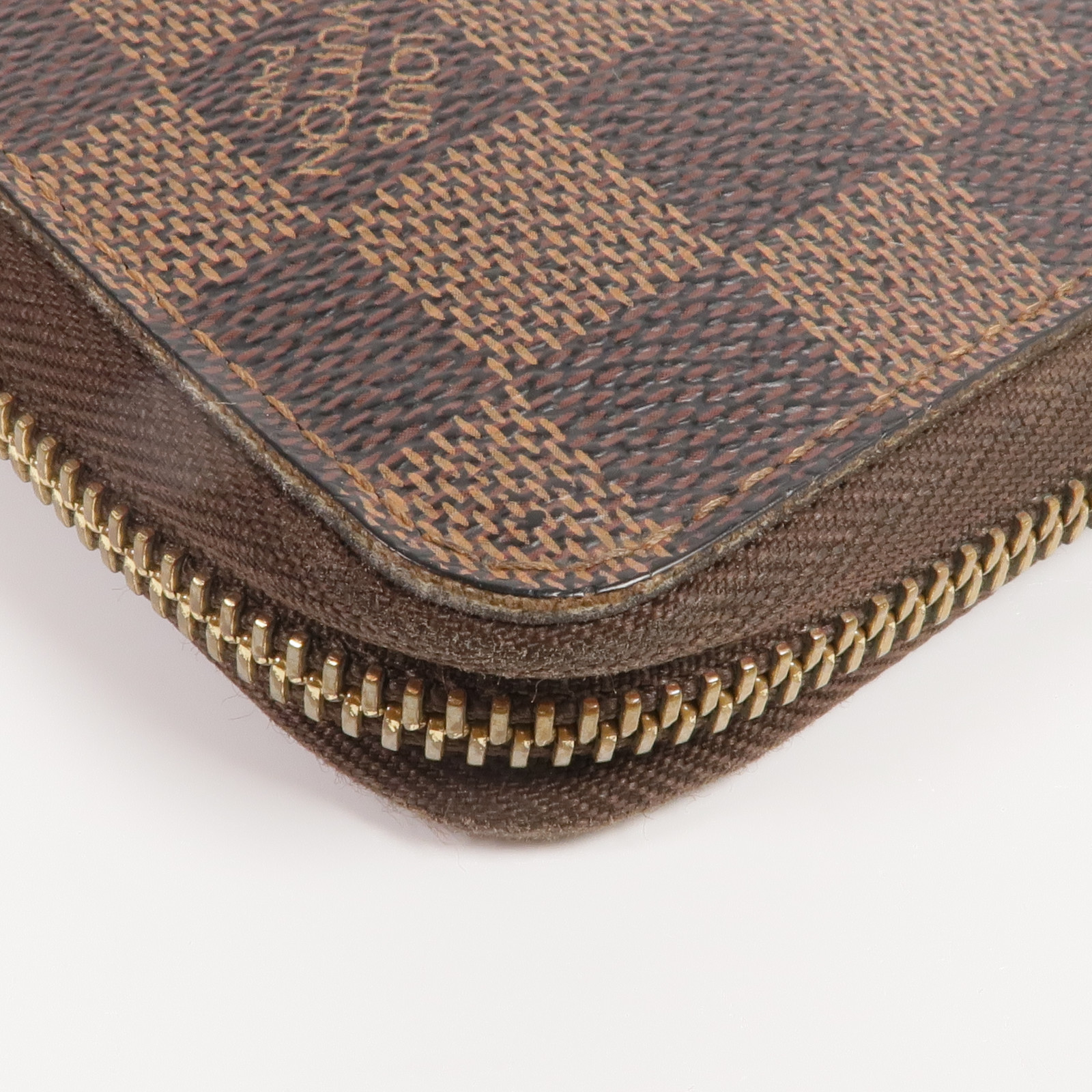 LOUIS VUITTON LV GHW Zippy Organizer Long Wallet N60003 Damier